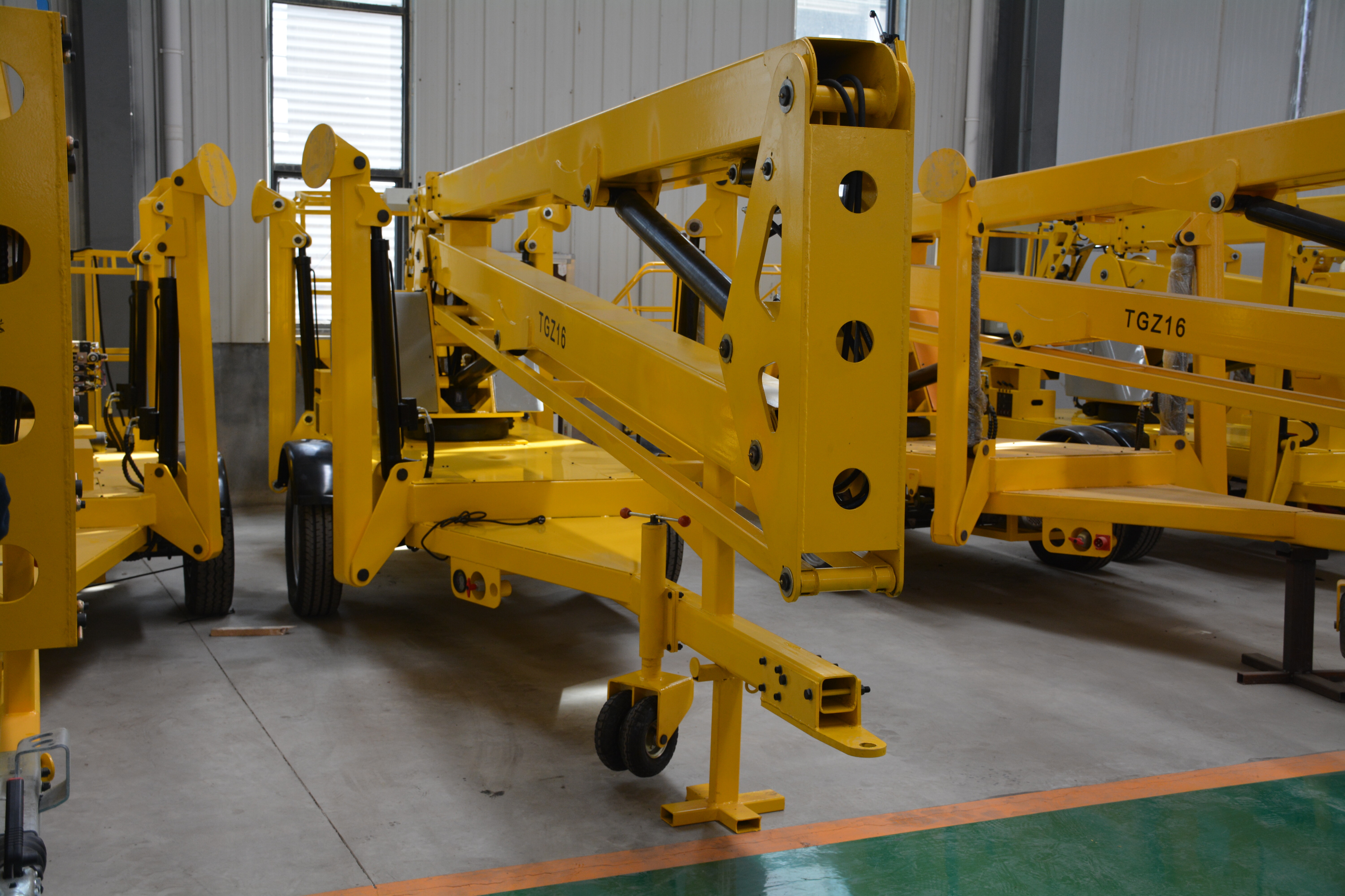 10M Work Towable Boom Lift , QYTGZ08