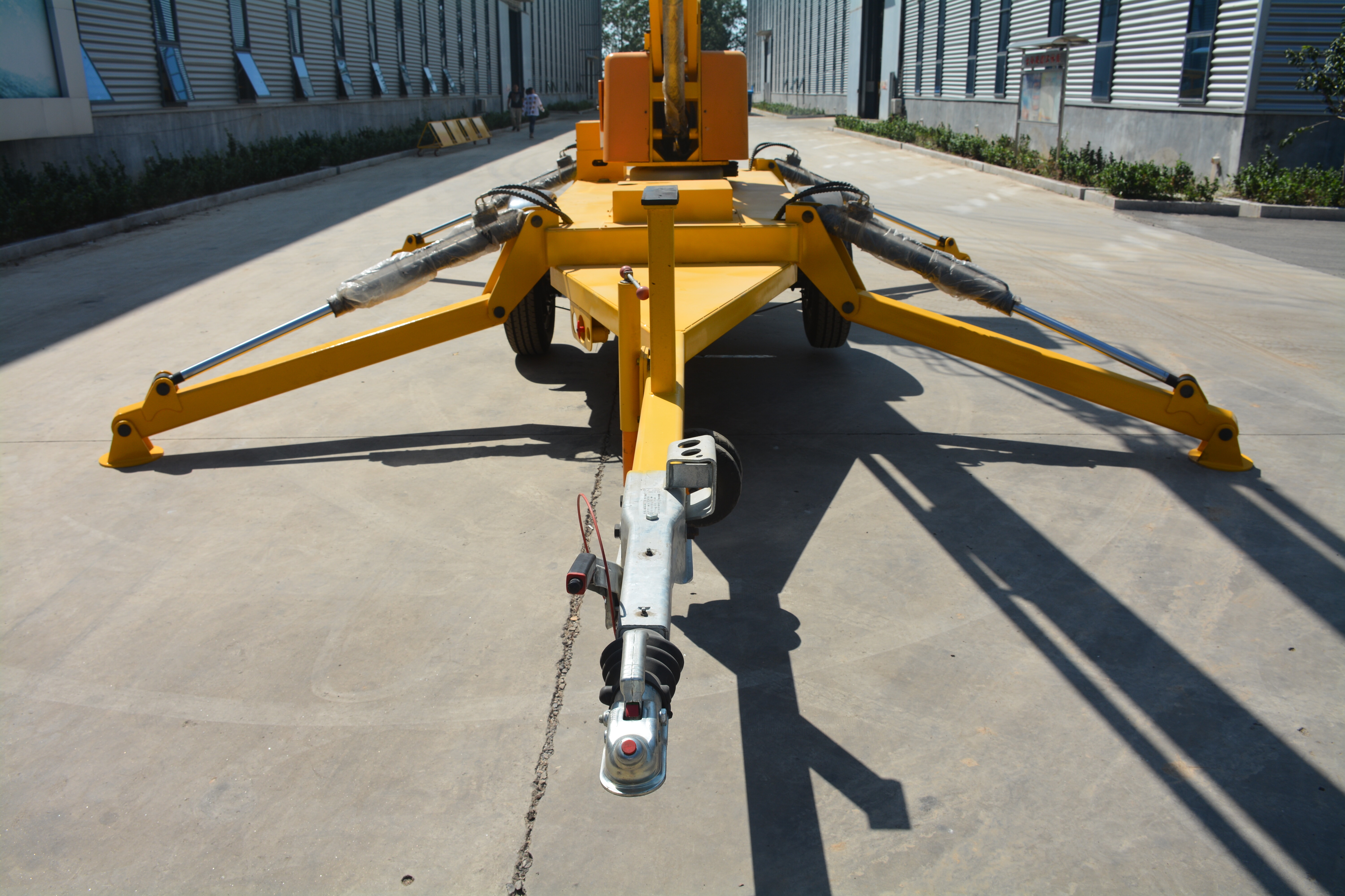 12M Work Towable Boom Lift , QYTGZ10