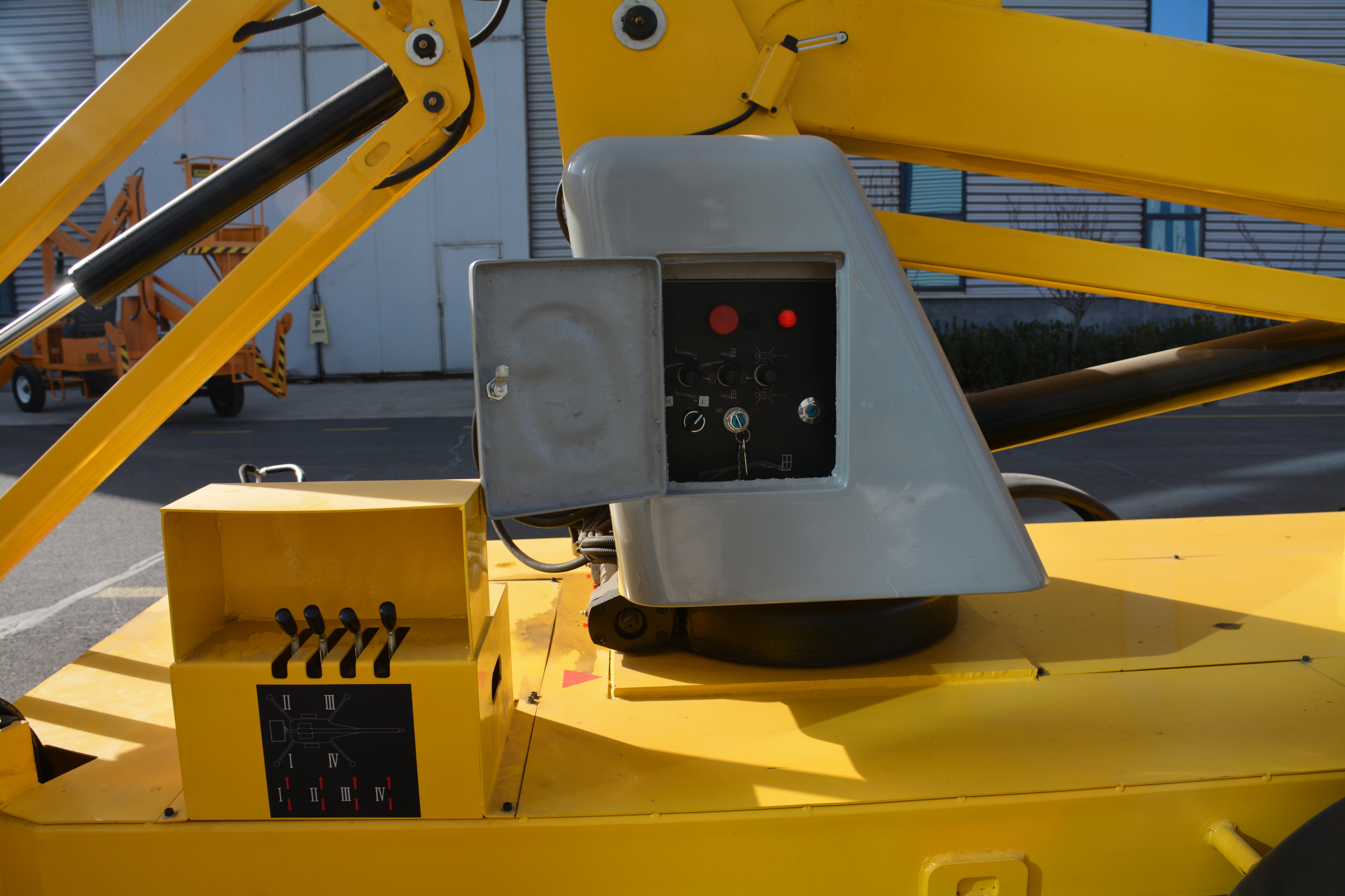 10M Work Towable Boom Lift , QYTGZ08