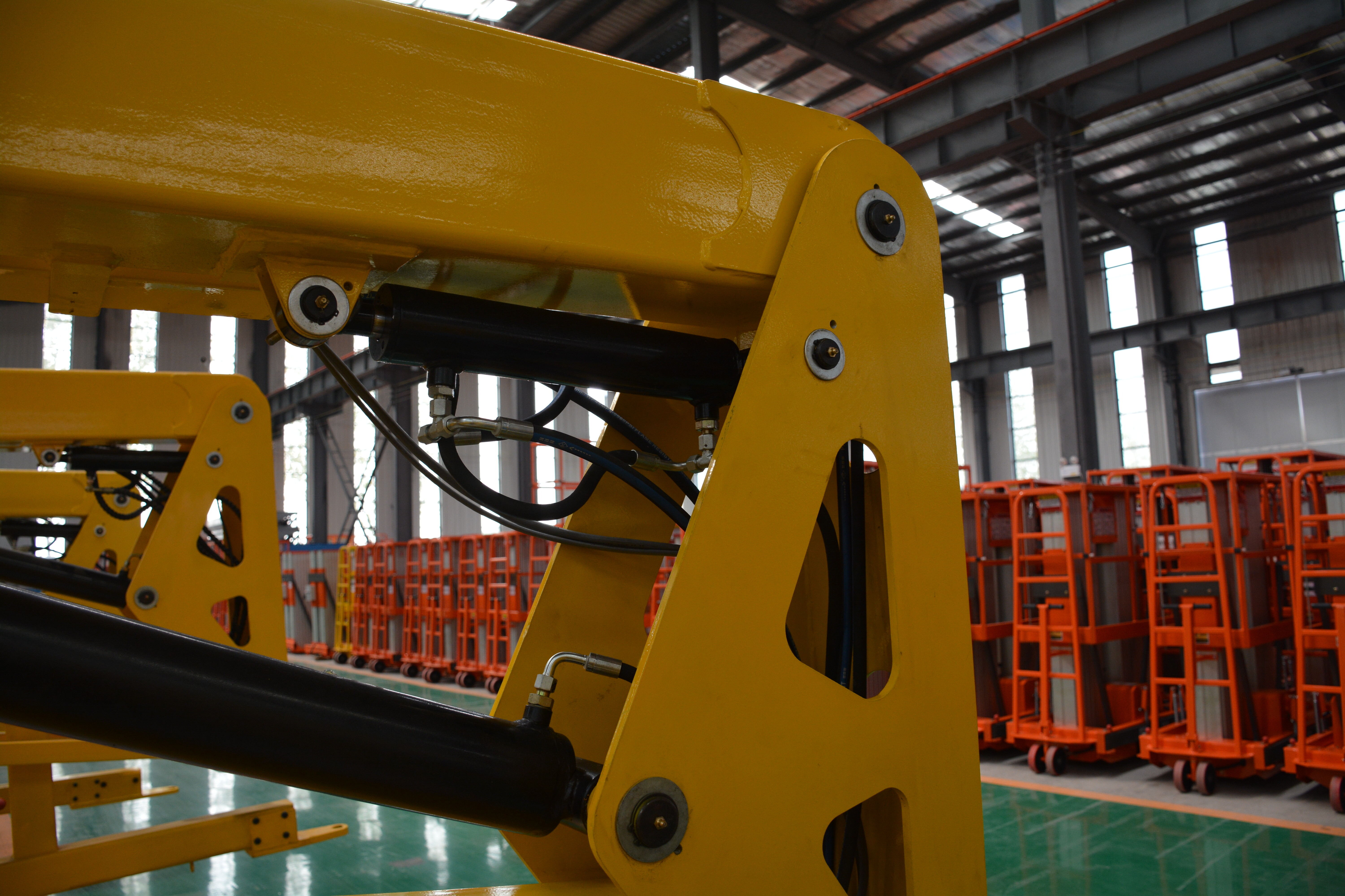 10M Work Towable Boom Lift , QYTGZ08