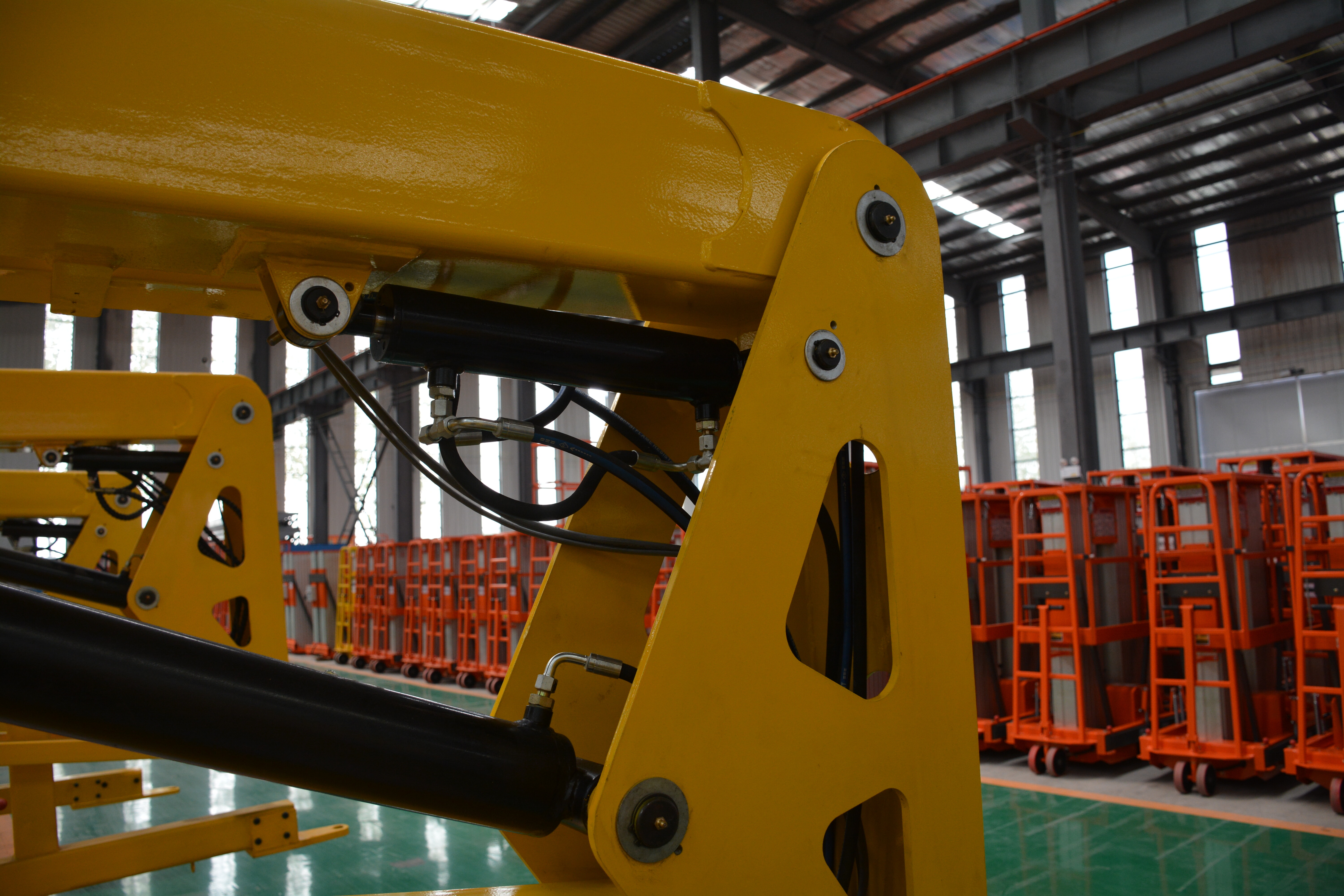 10M Work Towable Boom Lift , QYTGZ08