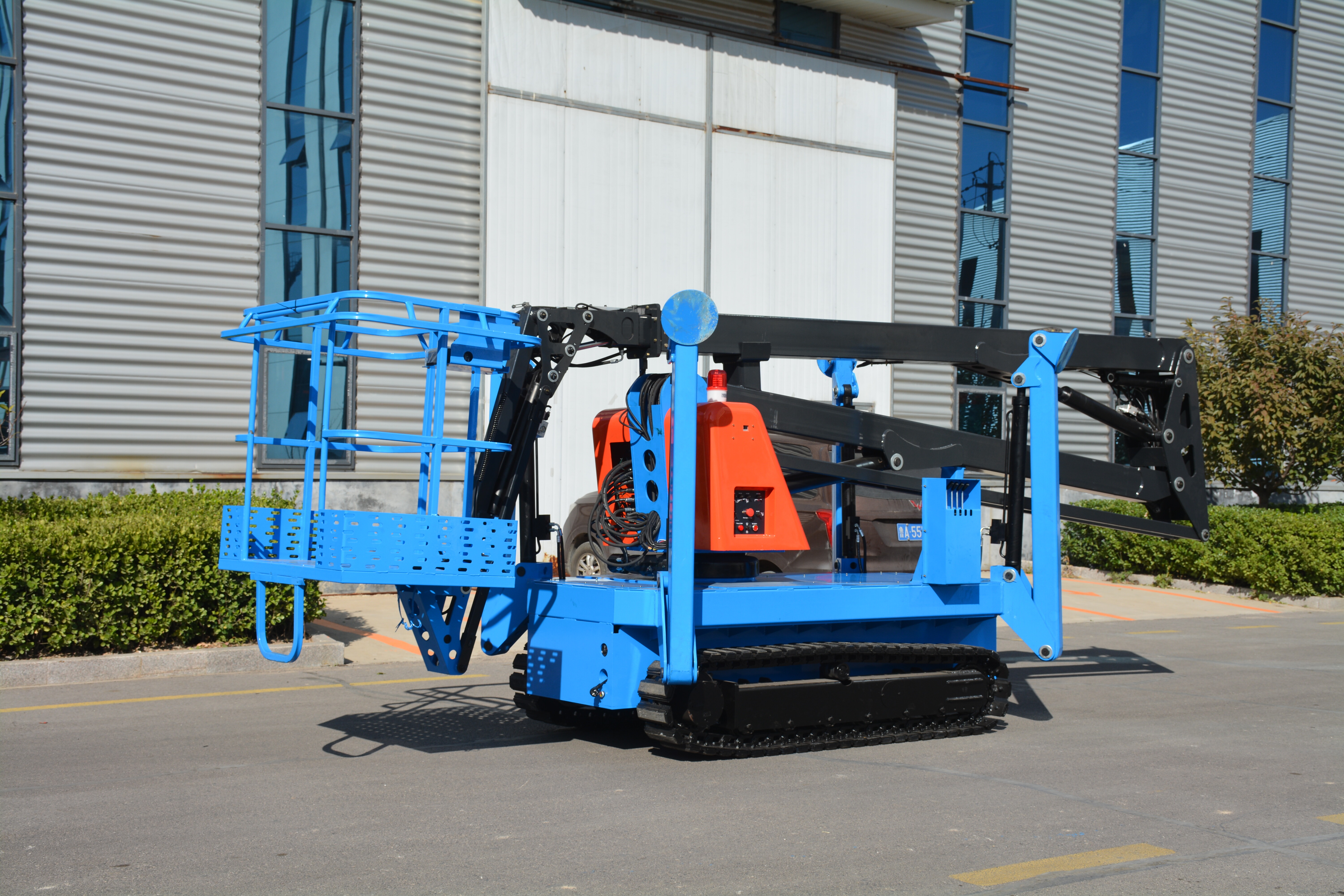 16M Work Crawler Articulating Boom Lift , GTZZ14