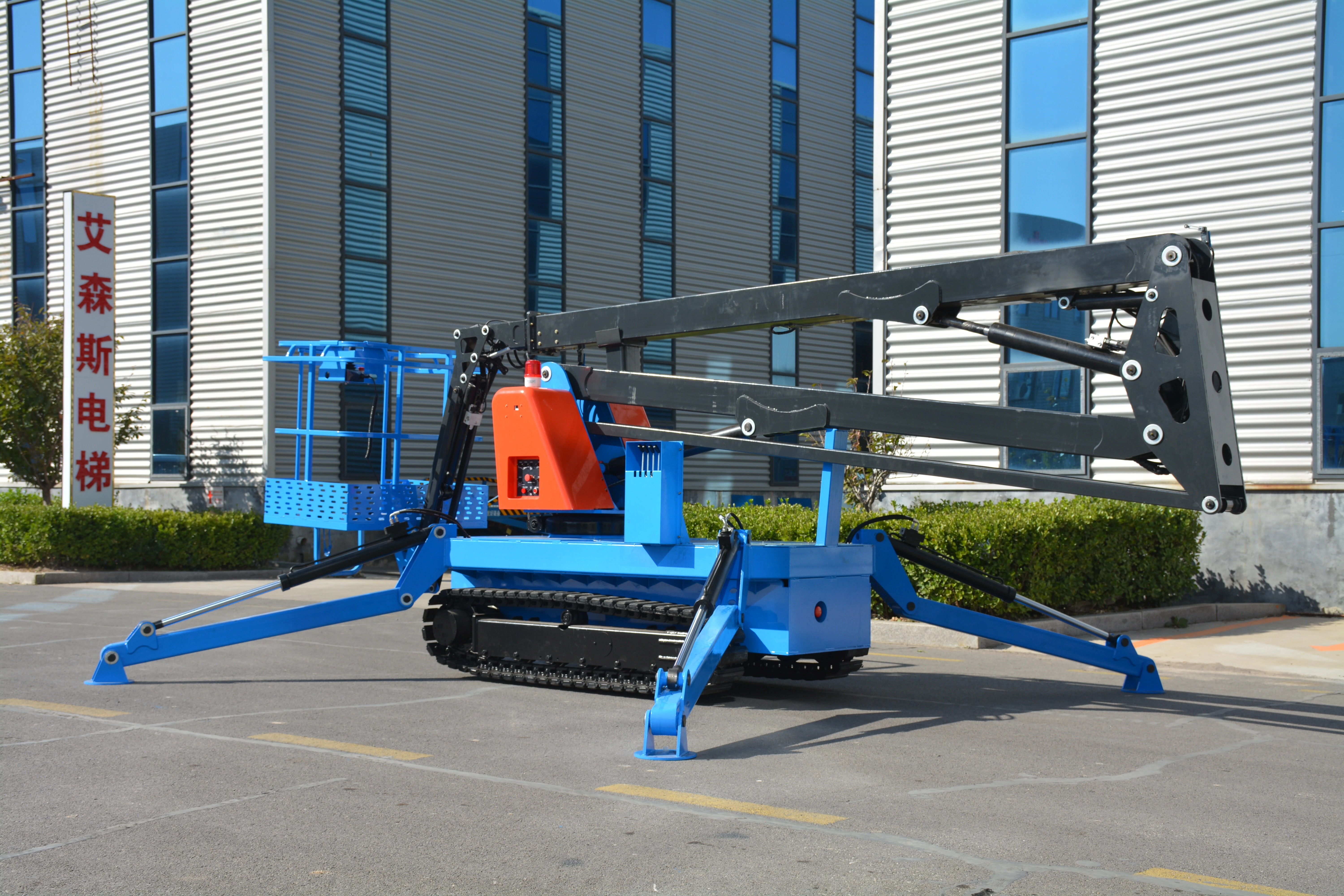16M Work Crawler Articulating Boom Lift , GTZZ14