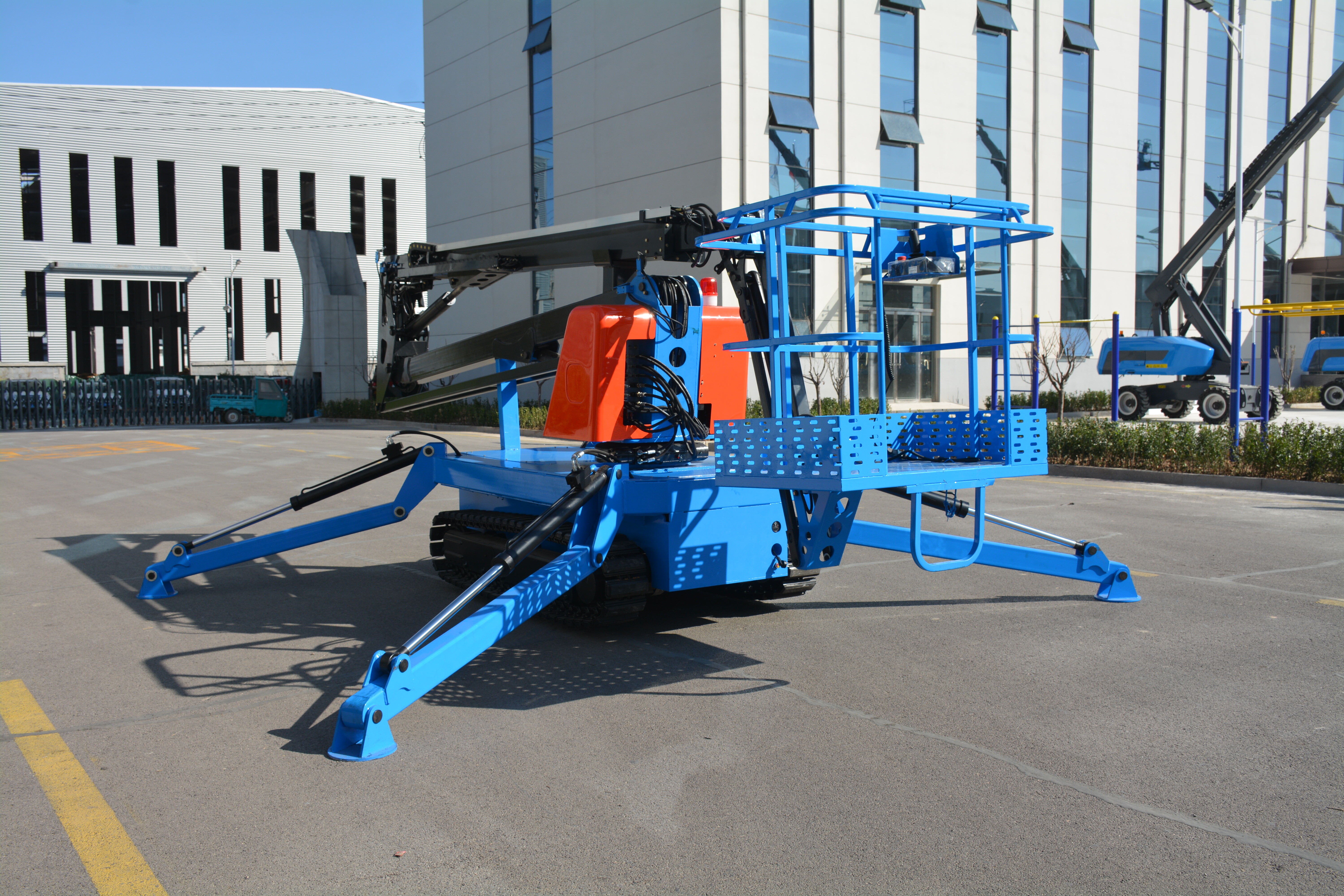 16M Work Crawler Articulating Boom Lift , GTZZ14