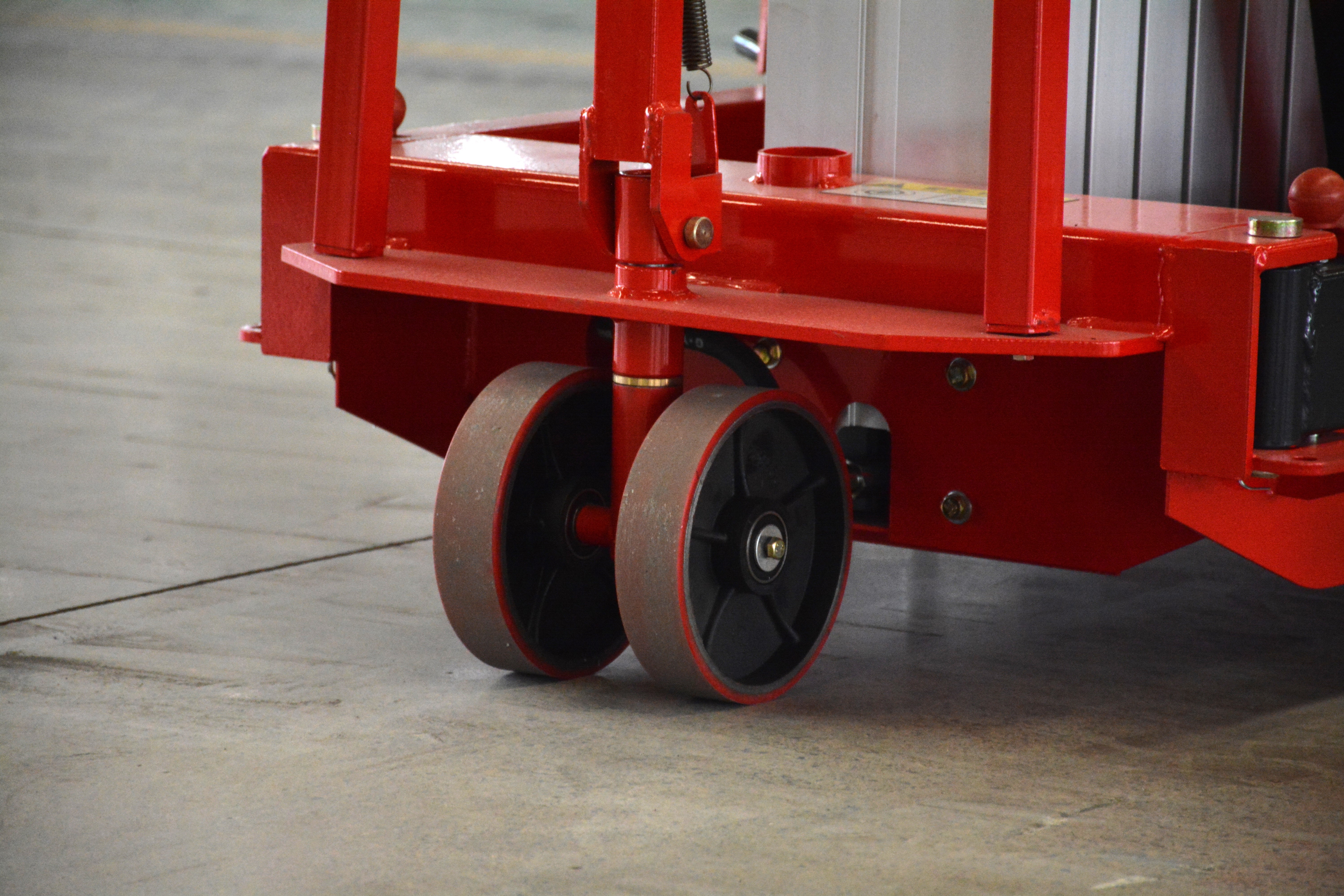 10M Work Double/Triple Mast Aluminum Alloy Lift , QYLH8-300-2