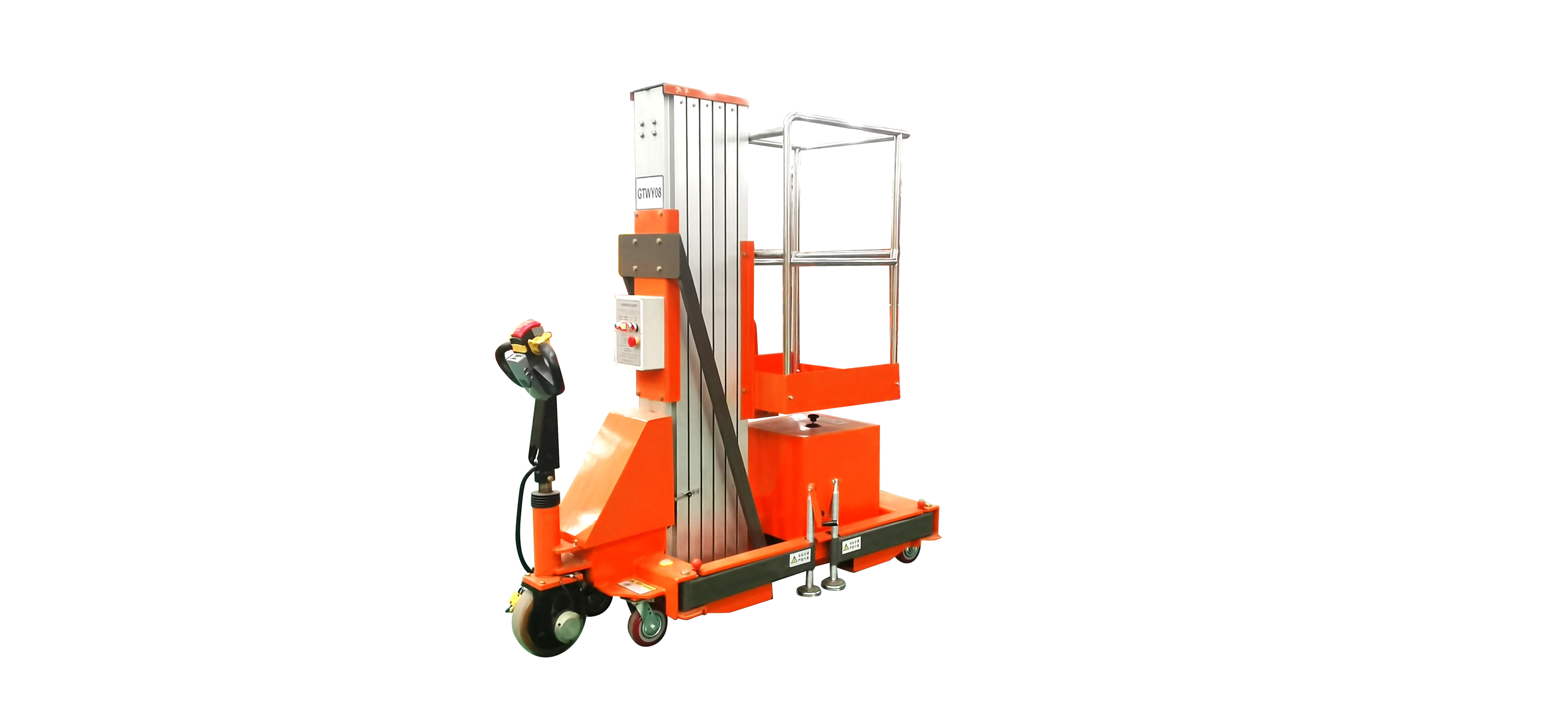 6M Work Assisted Walking Aluminum alloy Lift , QYLH4-100-1