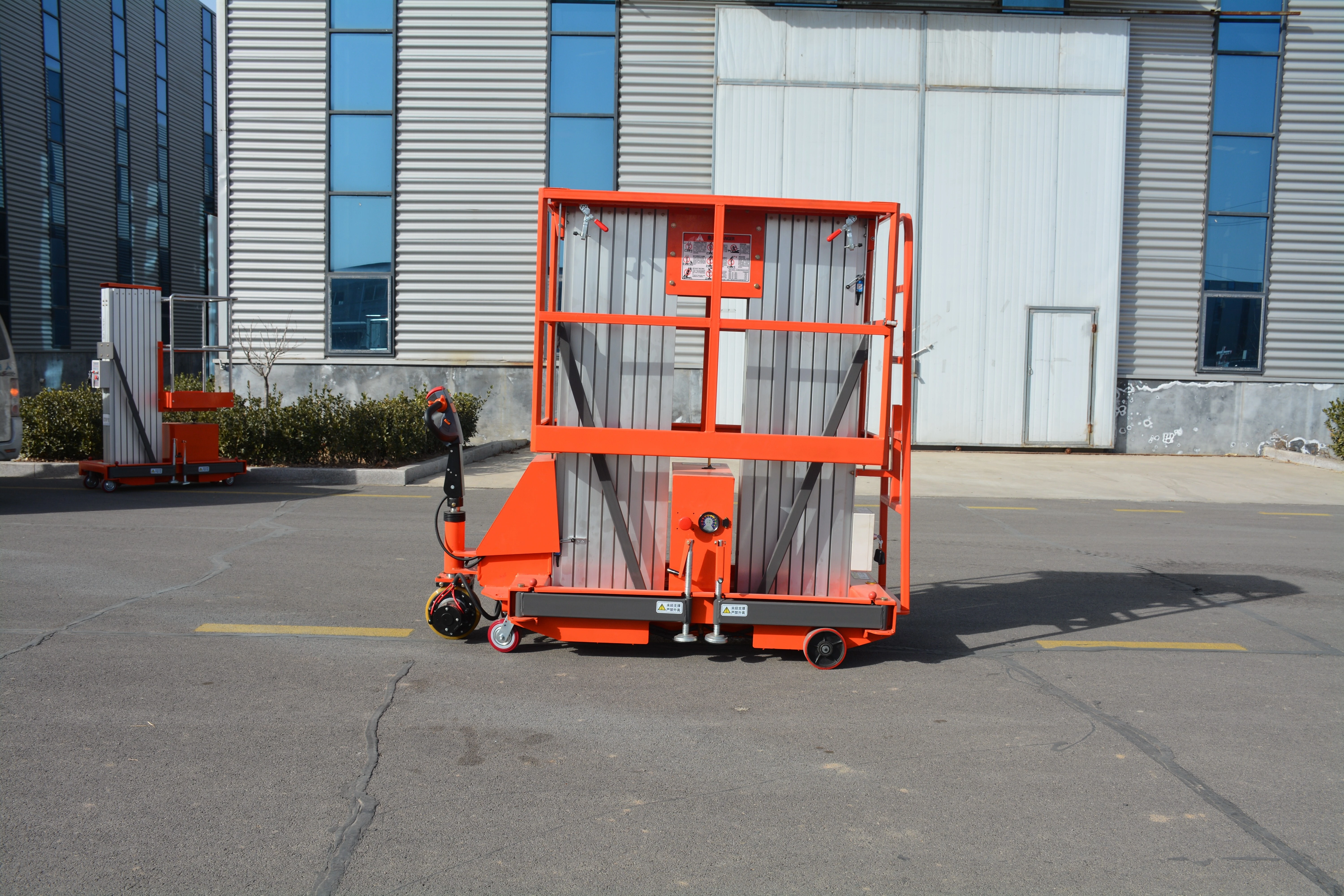 8M Work Assisted Walking Aluminum alloy Lift , QYLH6-200-2