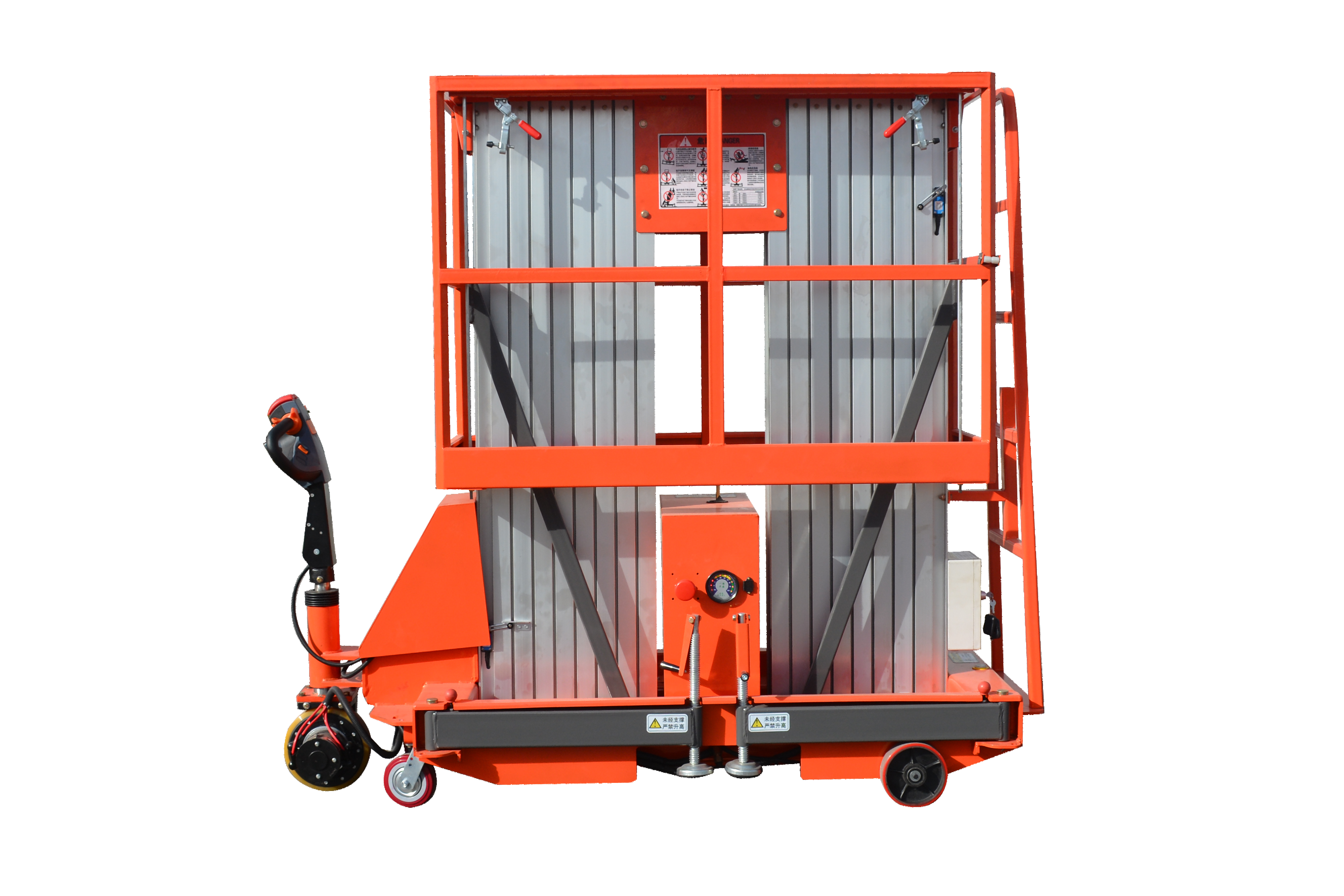 8M Work Assisted Walking Aluminum alloy Lift , QYLH6-200-2