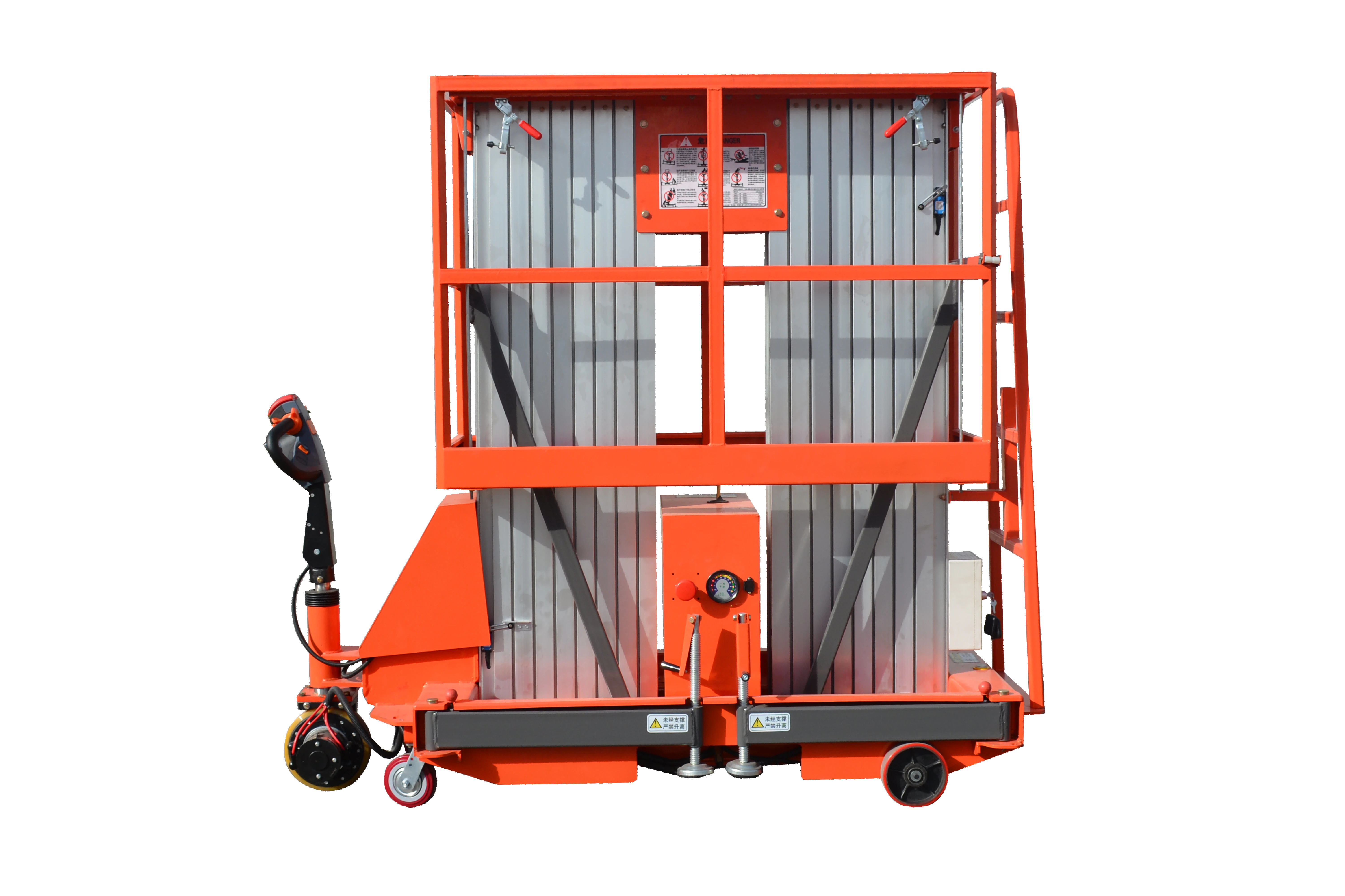 8M Work Assisted Walking Aluminum alloy Lift , QYLH6-200-2
