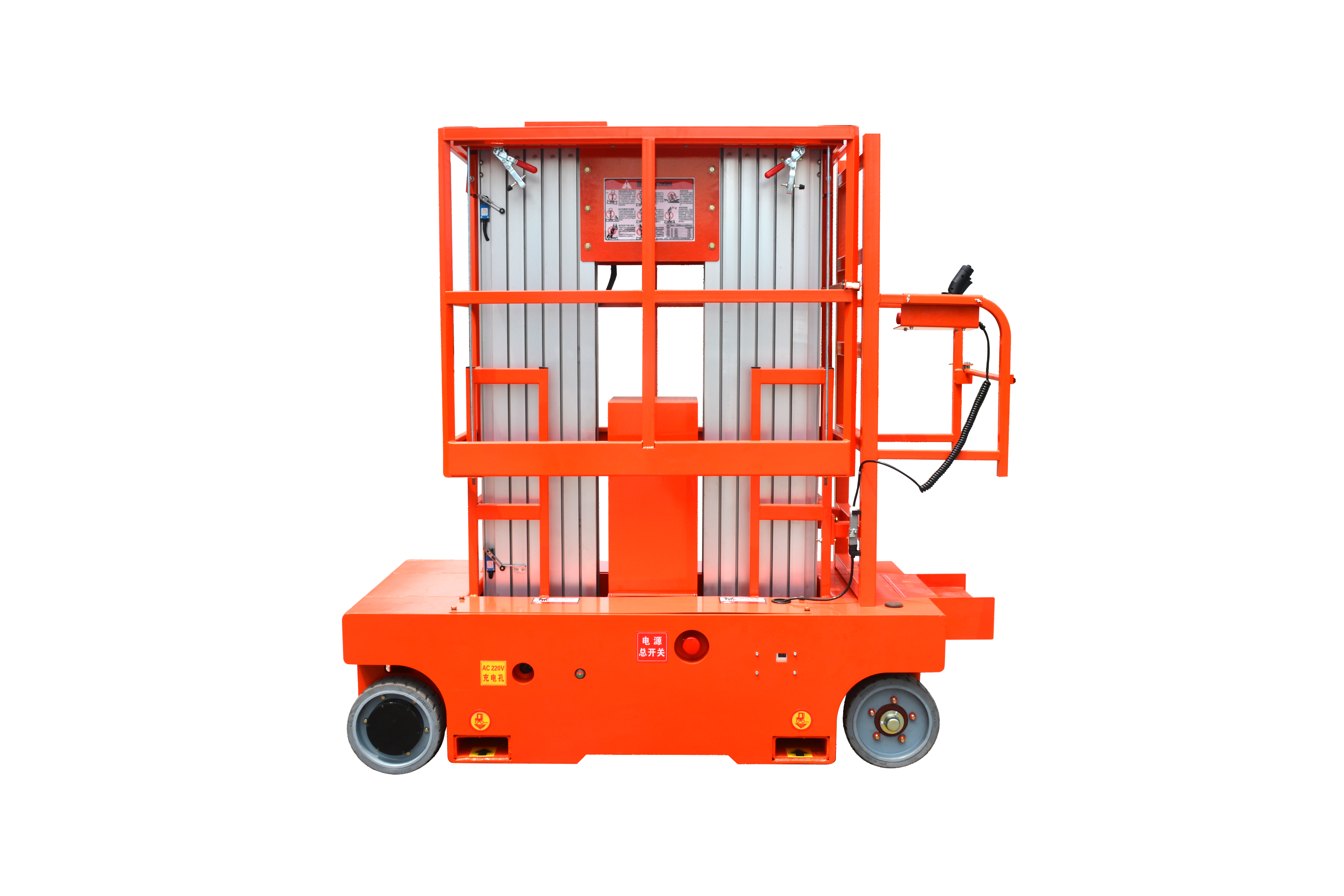 10M Work Self-Propelled Aluminum Alloy Lift , QYLH08-2