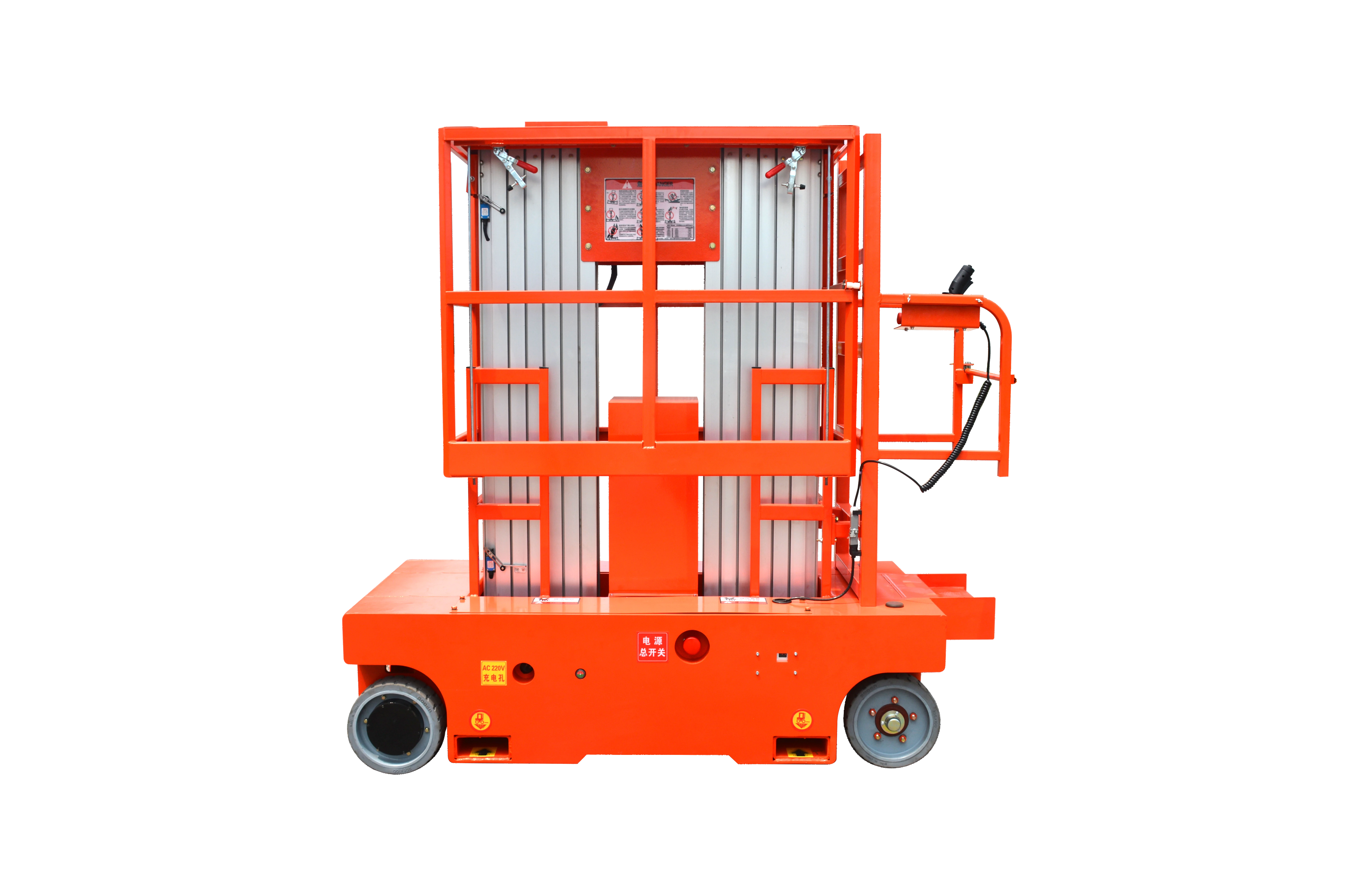 6M Work Self-Propelled Aluminum Alloy Lift , QYLH04-2