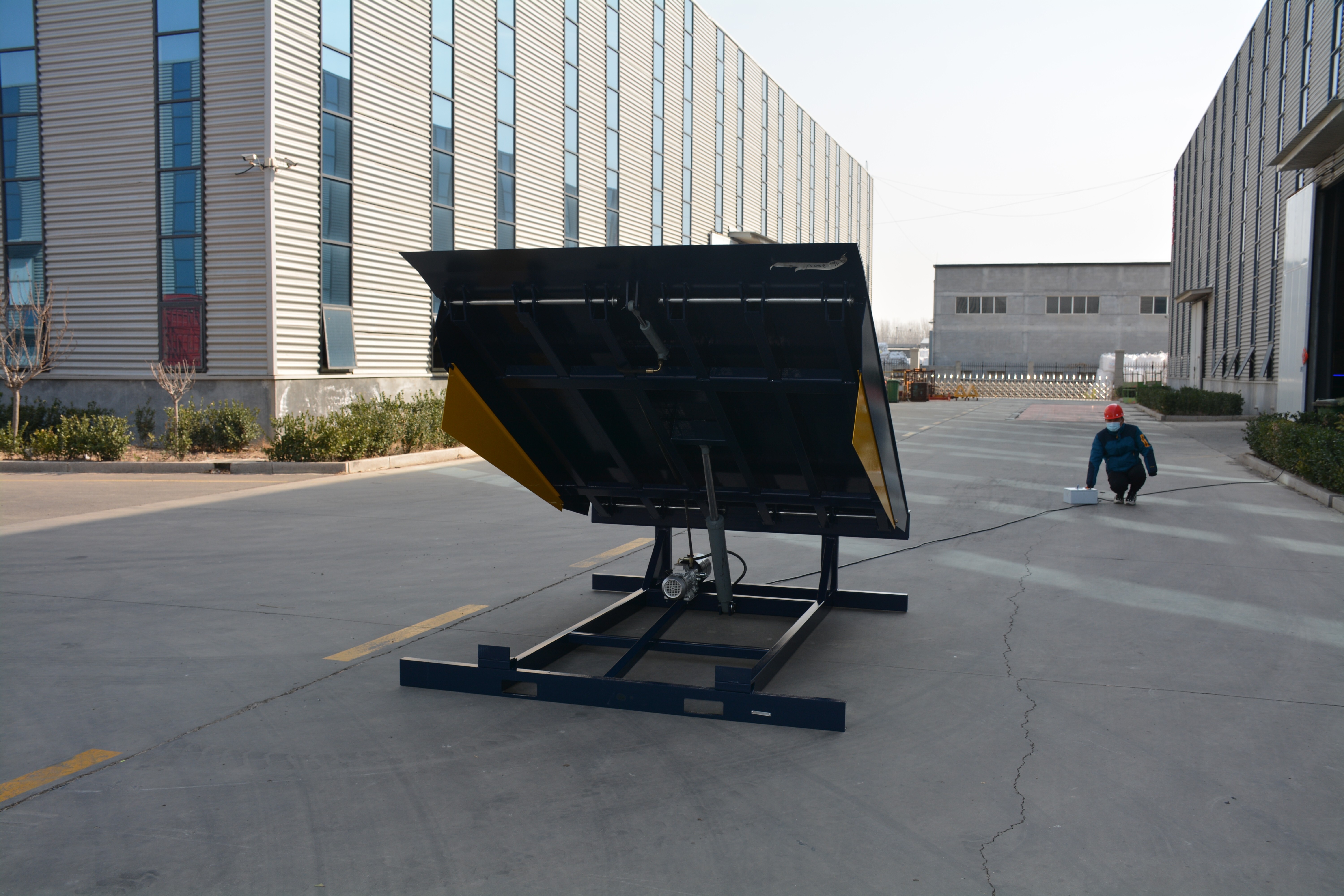 10T Work Dock Leveler , QYDCQG10-0.6