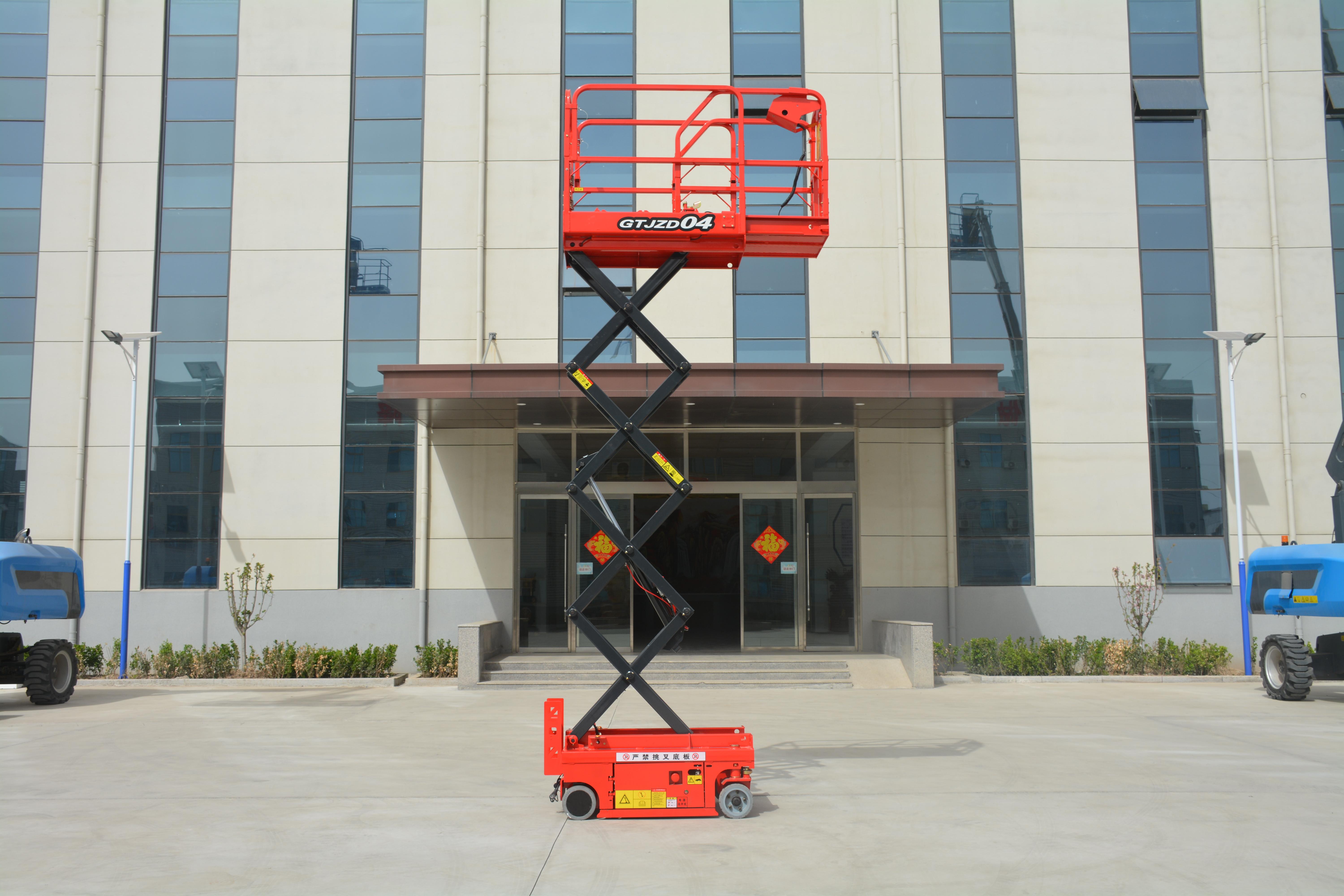 6M Work Mini Scissor Lift ,GTJZD04