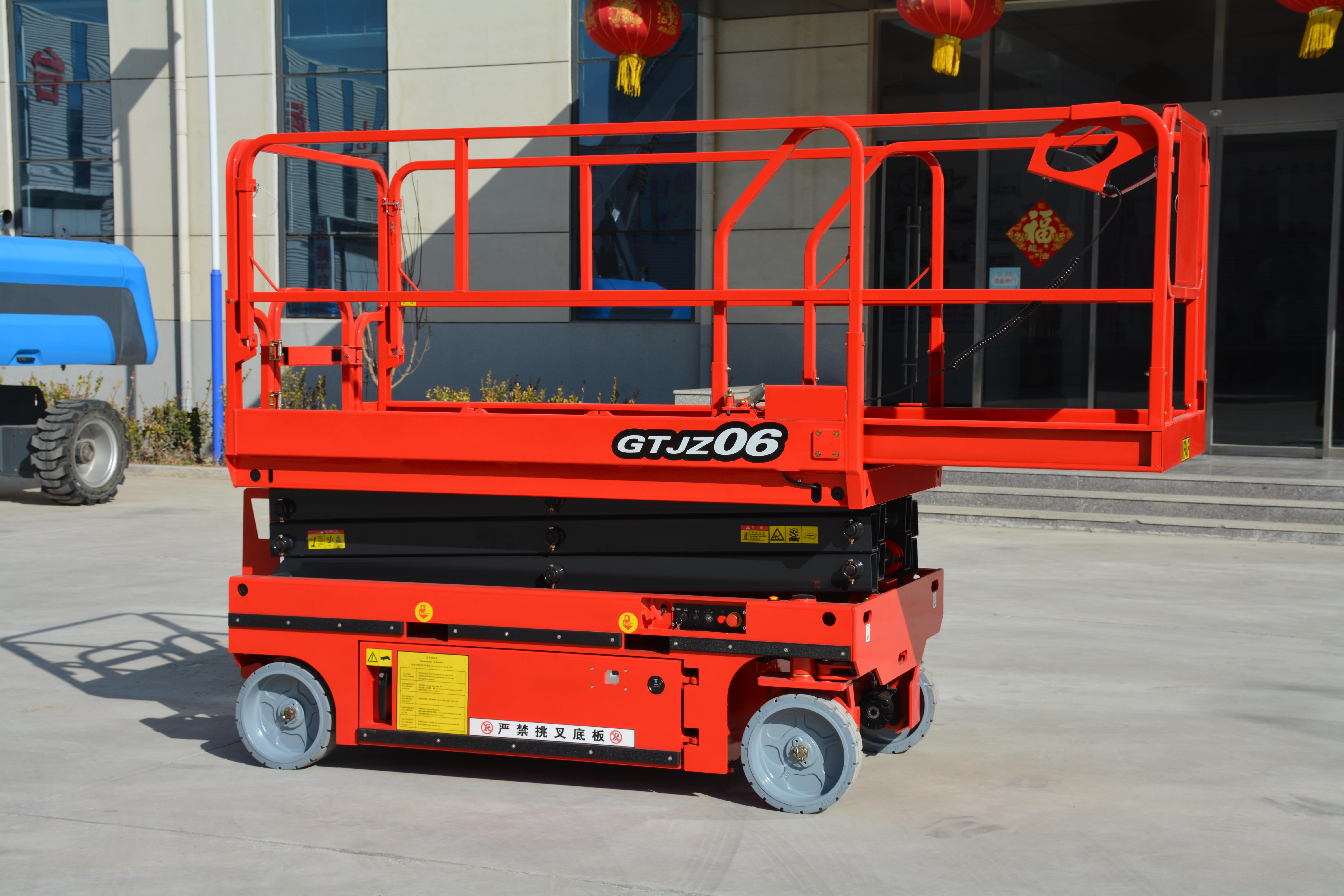 7.8M Work Mini Scissor Lift(Longer Length & Width, High Load) , GTJZ0612HD