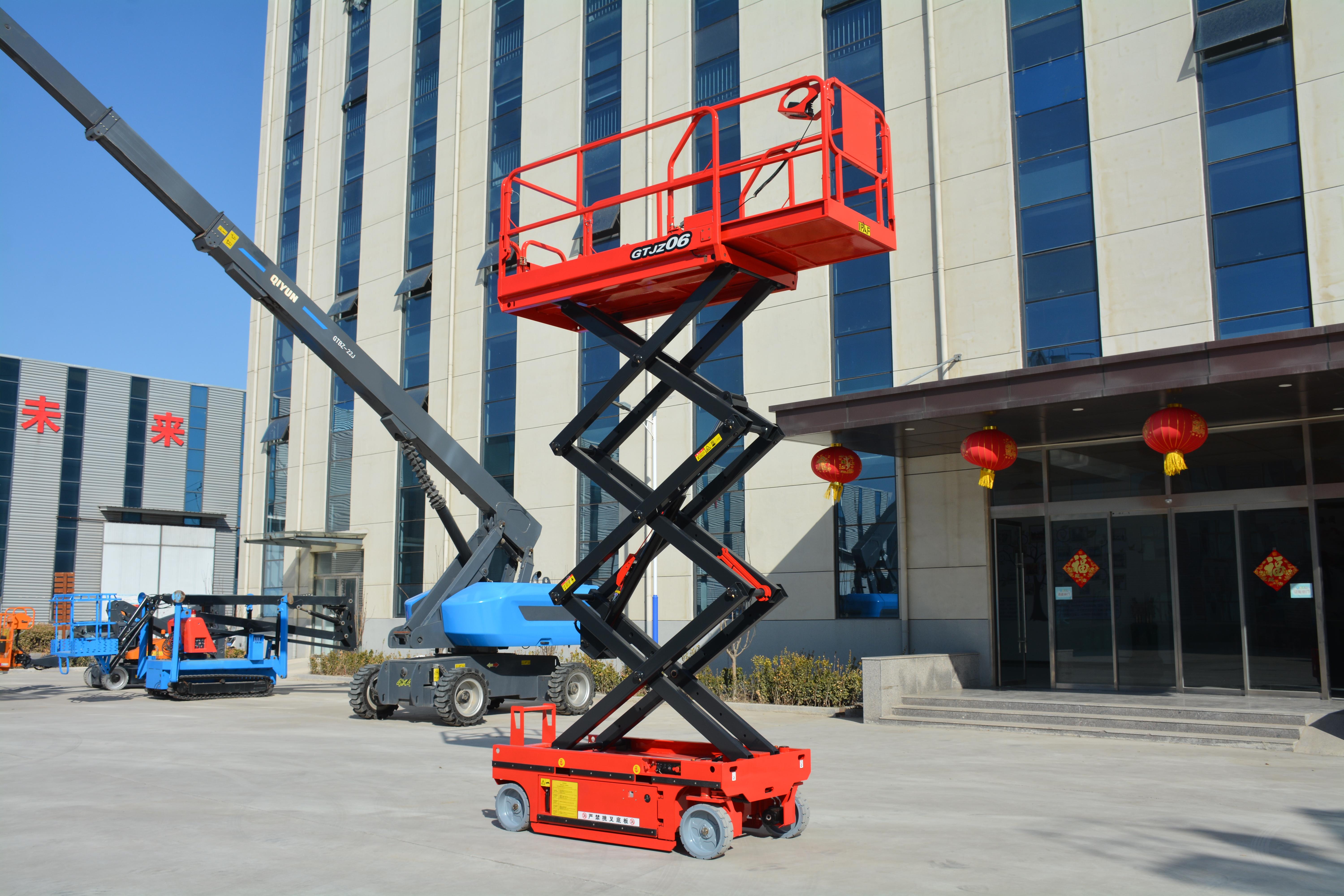 7.8M Work Mini Scissor Lift(Longer Length) , GTJZ0608HD
