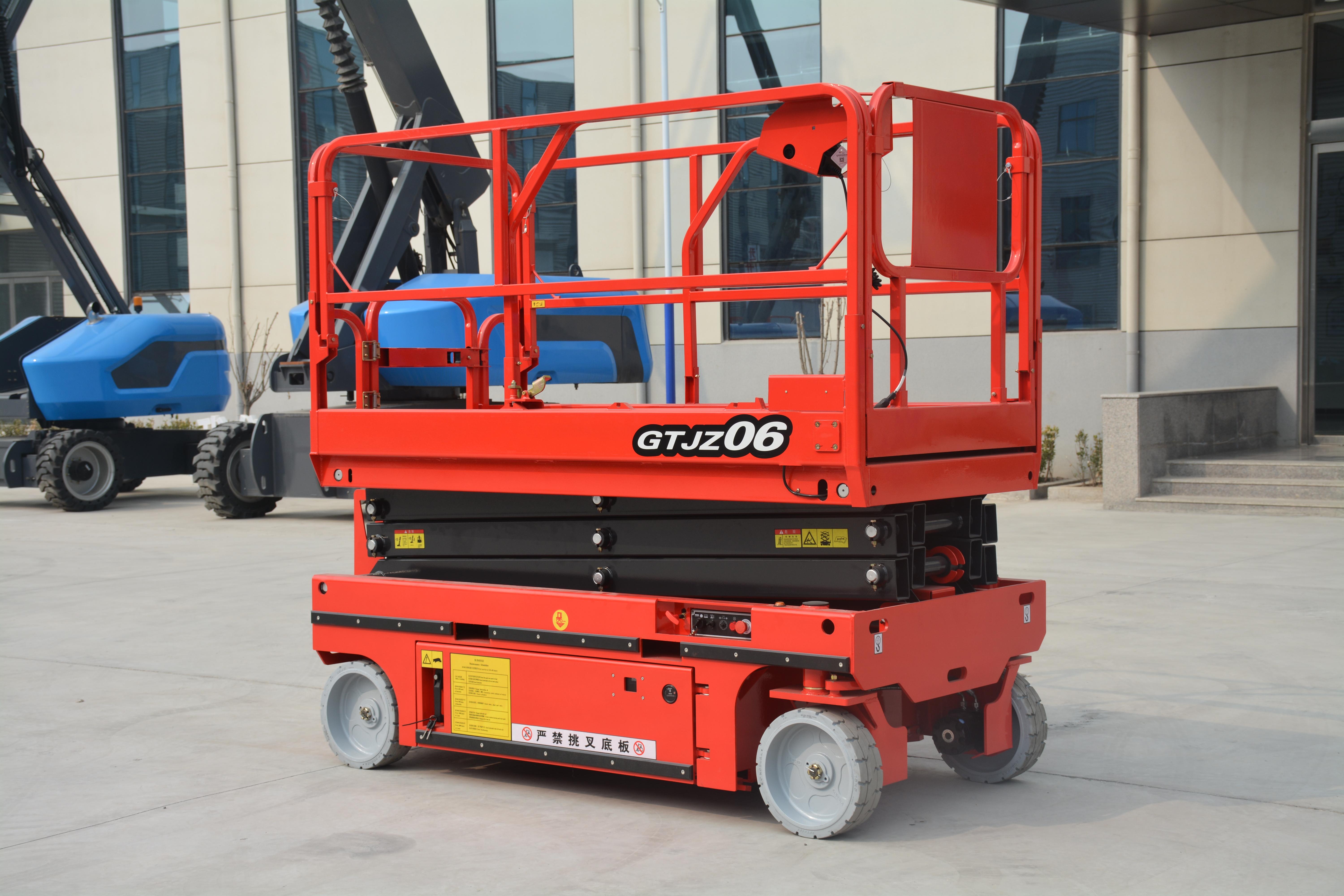 7.8M Work Mini Scissor Lift(Longer Length & Width, High Load) , GTJZ0612HD