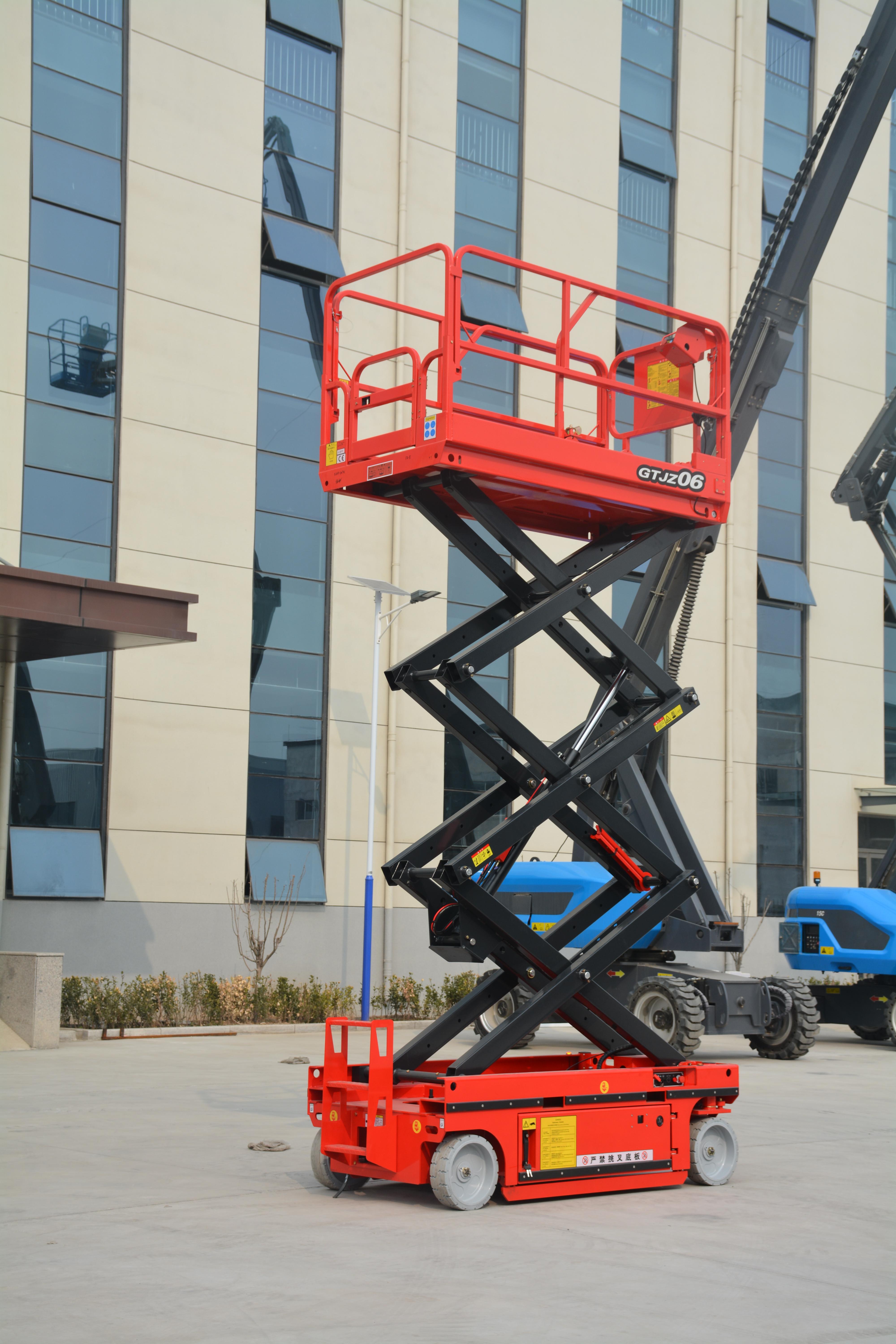 7.8M Work Mini Scissor Lift , GTJZ0607HD