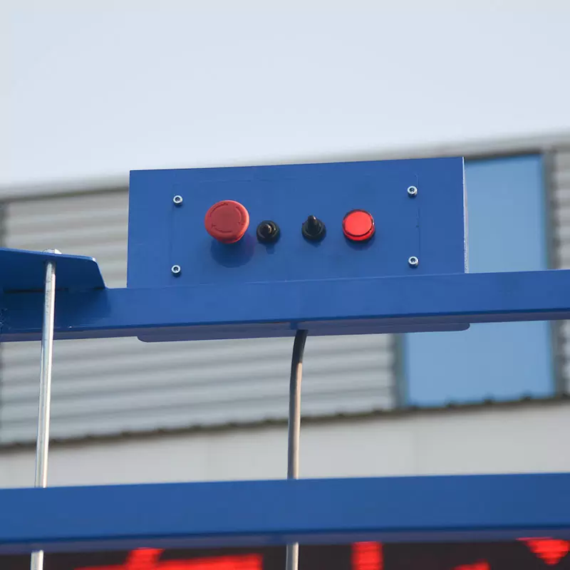 12M Work Double/Triple Mast Aluminum Alloy Lift , QYLH10-250-2