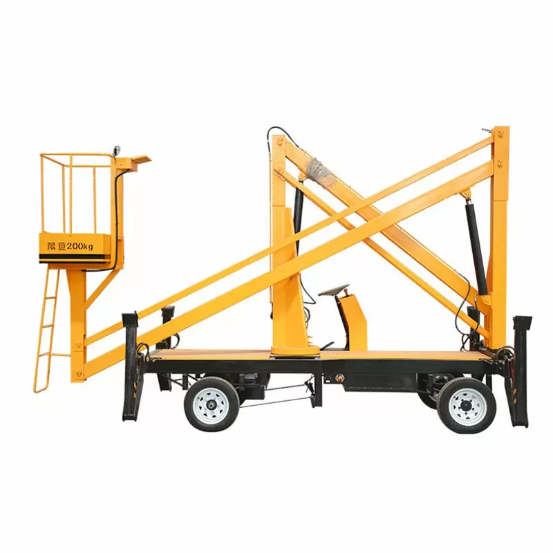 16M Work Simple Articulating Boom Lift , QYJQ14