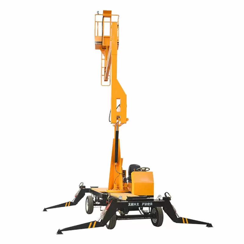 16M Work Simple Articulating Boom Lift , QYJQ14