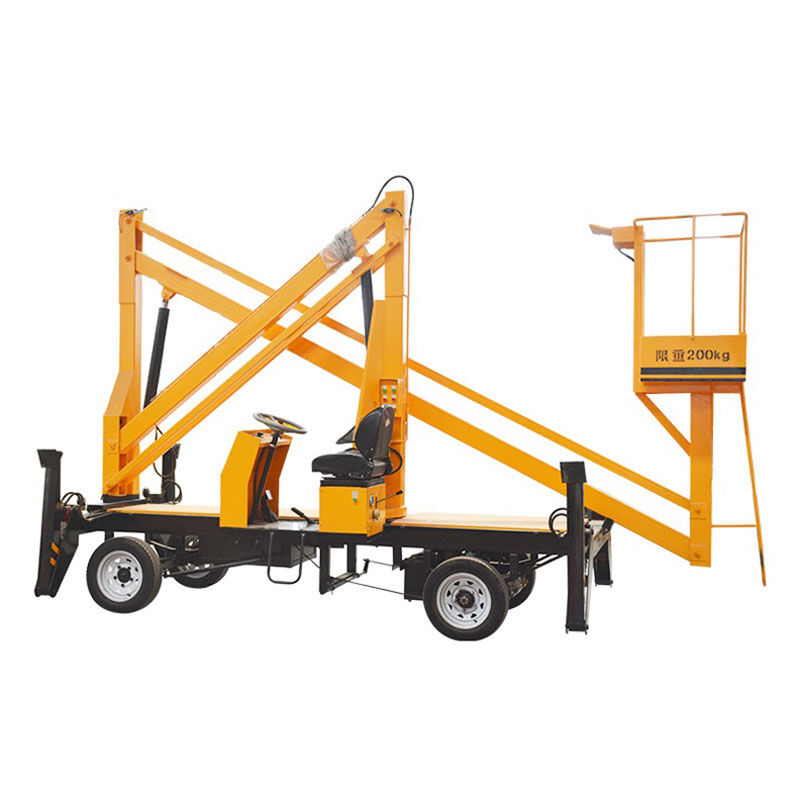 14M Work Simple Articulating Boom Lift , QYJQ12
