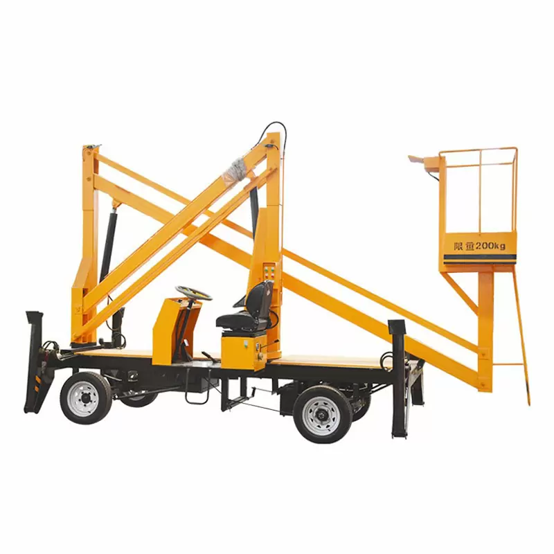 16M Work Simple Articulating Boom Lift , QYJQ14