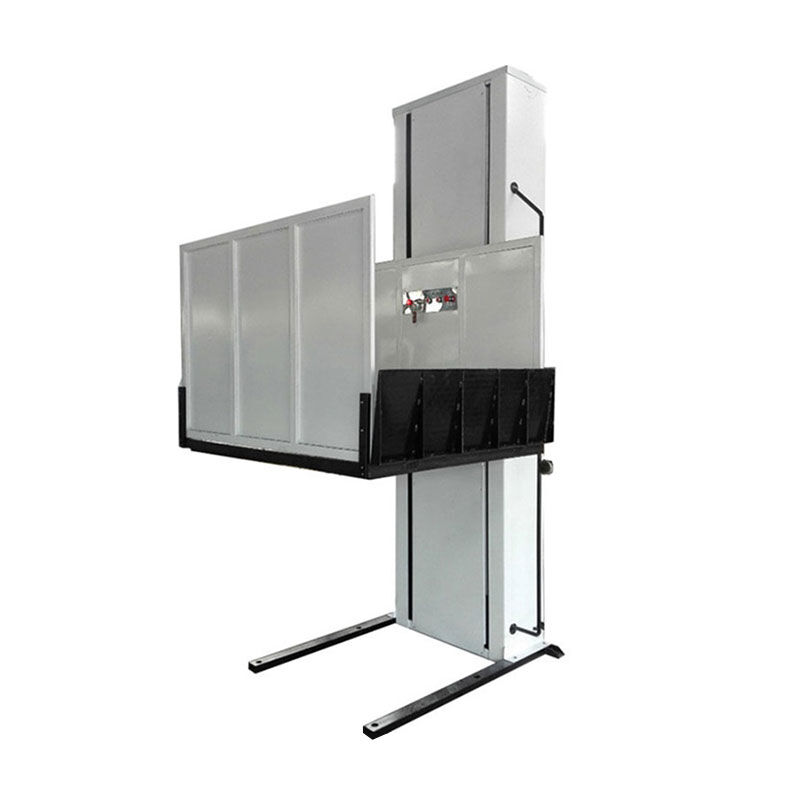 Hydraulic wheelchair lift