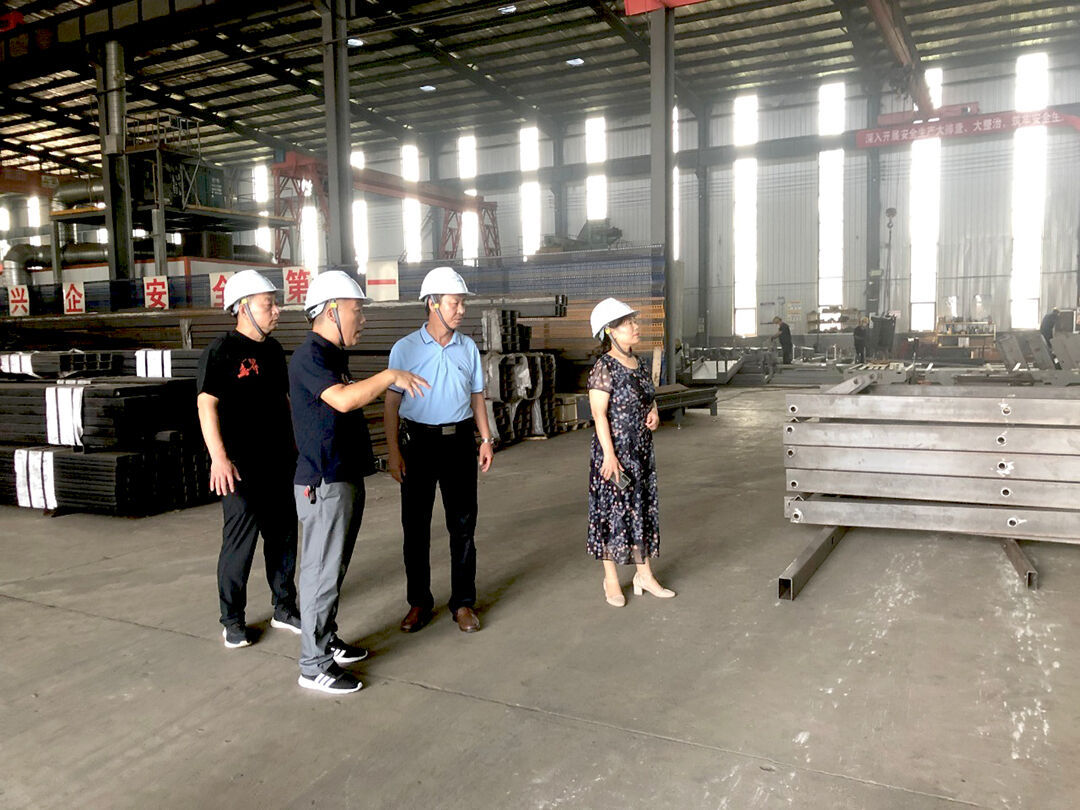 Jiyang District Federation of Trade Unions visited Shandong Qiyun Group Co., Ltd. to guide the work
