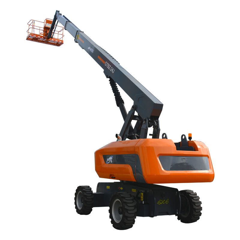 Telescopic boom lift