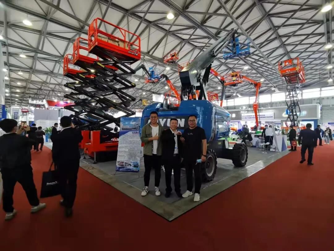 【APEX 2021】Shandong Qiyun Group shines at the Asian International Aerial Work Machinery Exhibition with its heavyweight new products