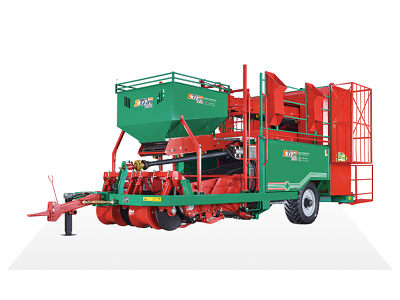 Potato ton-bag combine harvester