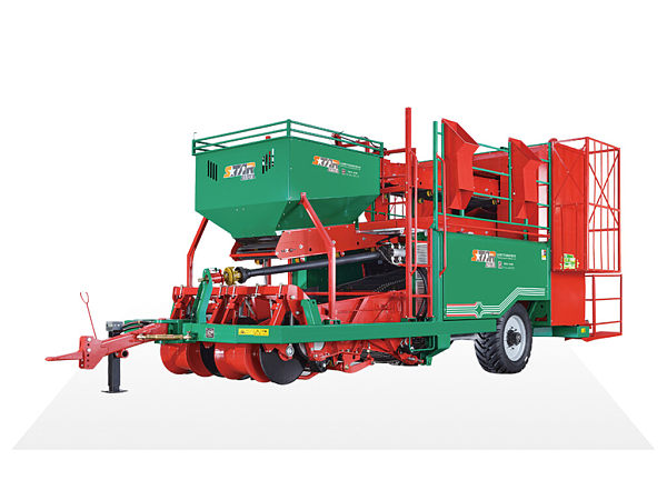 Potato ton-bag combine harvester