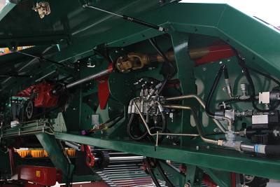 Big Combine Harvester