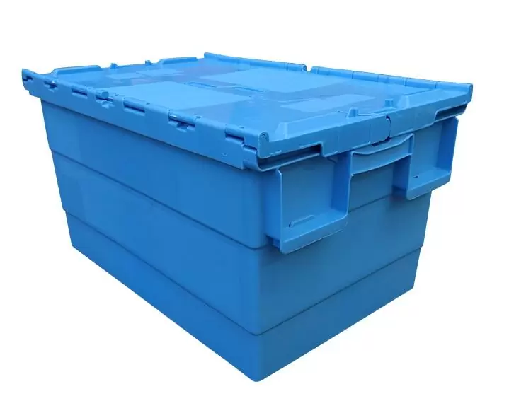 front view:Foldable Plastic Container