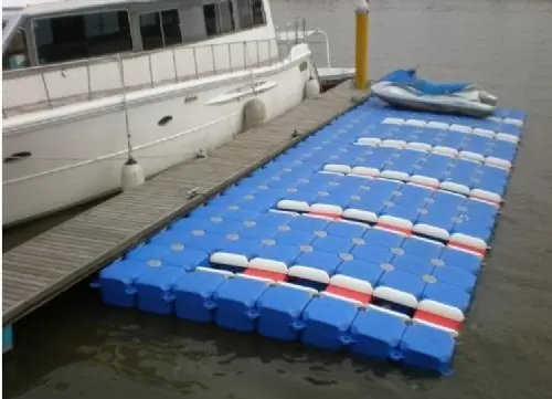 Plastic floats for yachts
