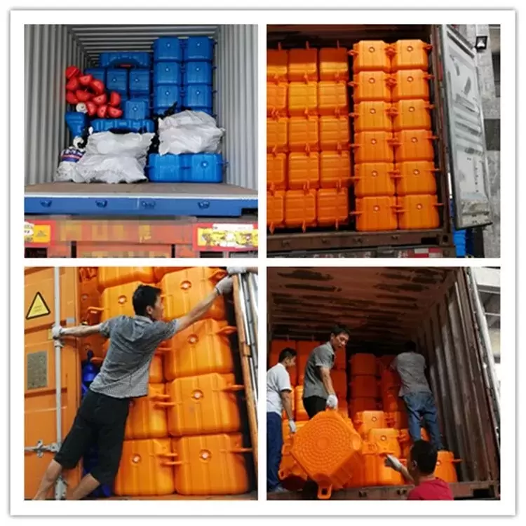 Plastic float shipments