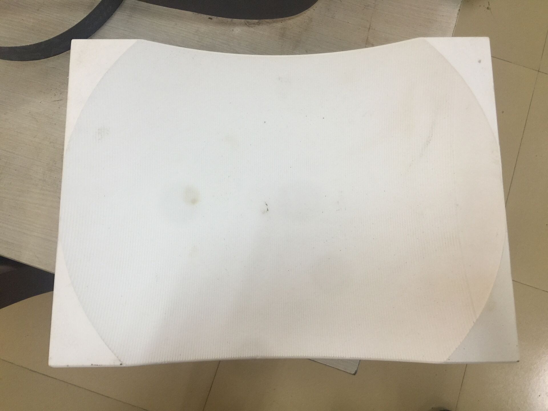 Mirror forming ceramic mold