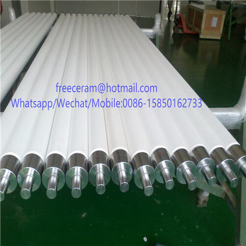 Fused Silica Ceramic Roller for Automotive glass tempering machine