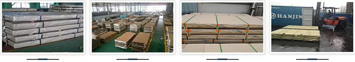 发货板.jpg 310 Hot Rolling 10mm Thick Stainless Steel Plate 2D Surface Finish