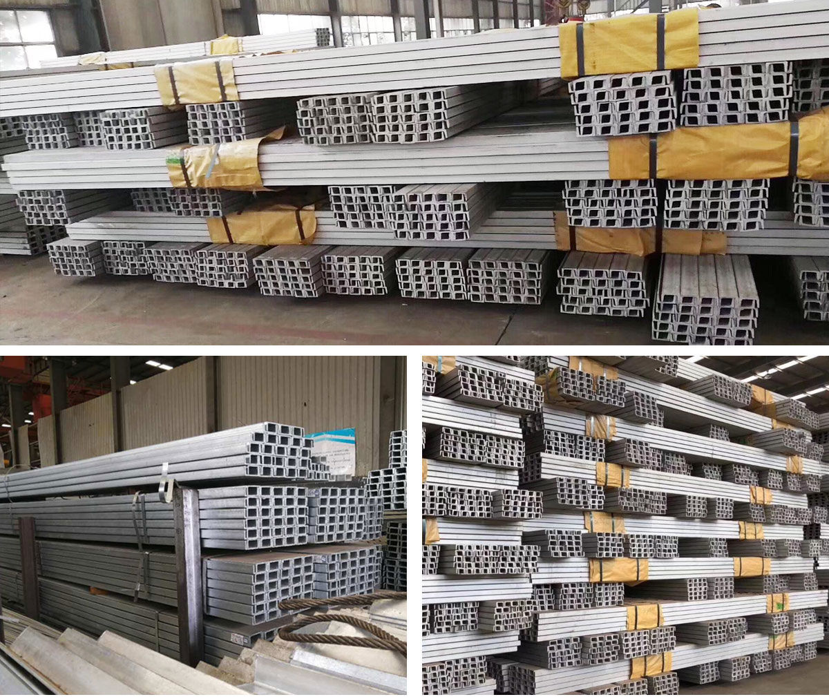 Stainless steel channel