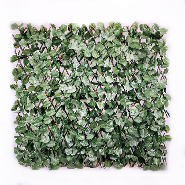 Expandable artificial lvy leaf trellis