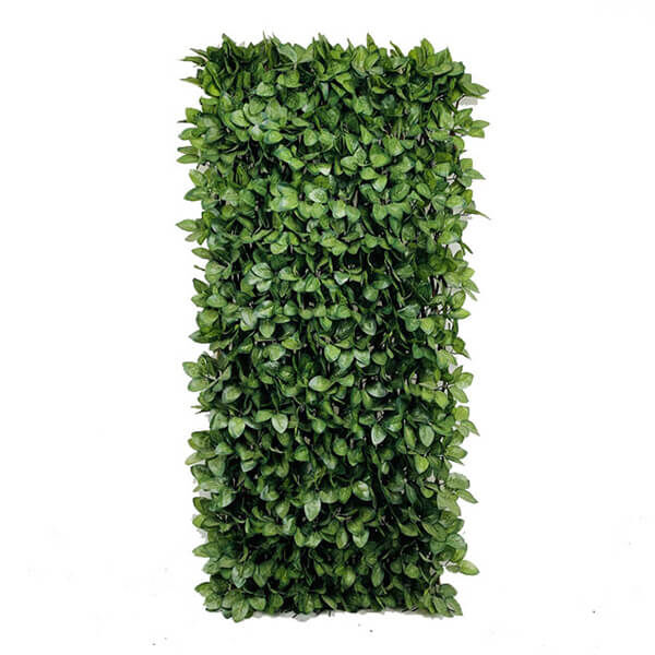 Expandable artificial laurel leaf trellis
