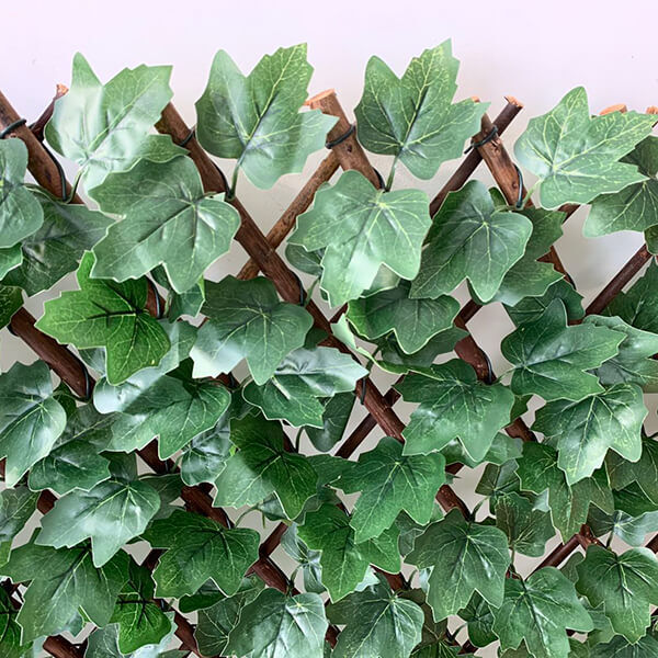 Expandable artificial Ivy leaf trellis