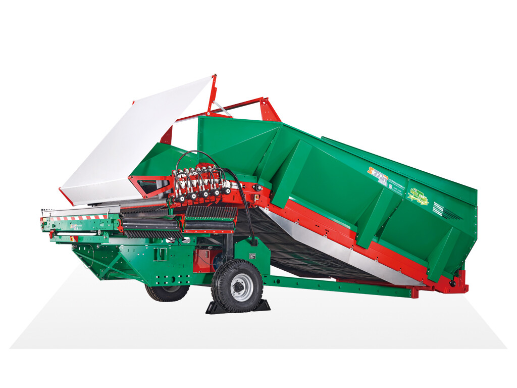 Приемный бункер для картофеля