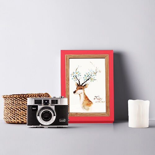 Two-tone color frame