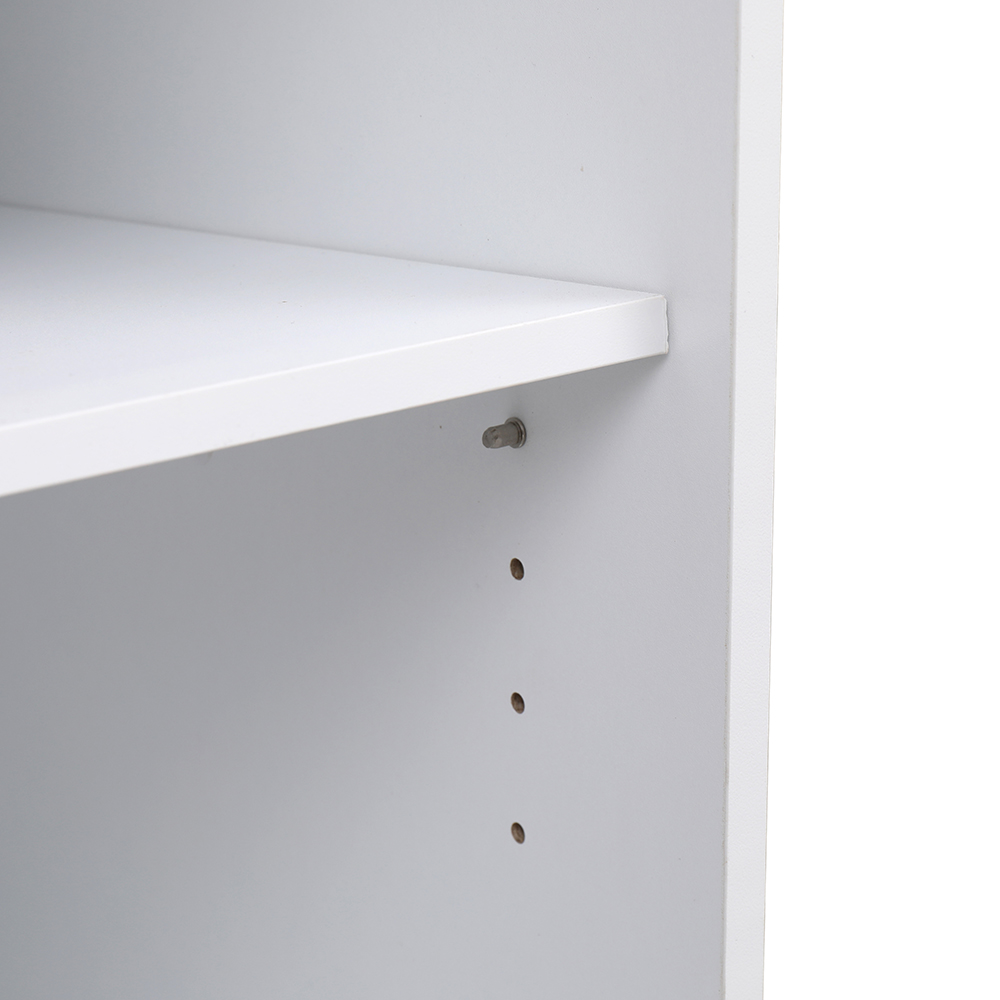 Mobile storage cube with 3 drawer and shelf