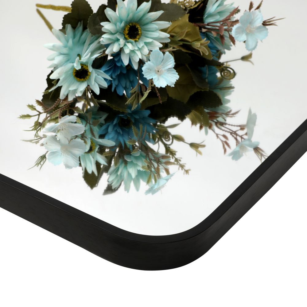 Arch mirror with round corner