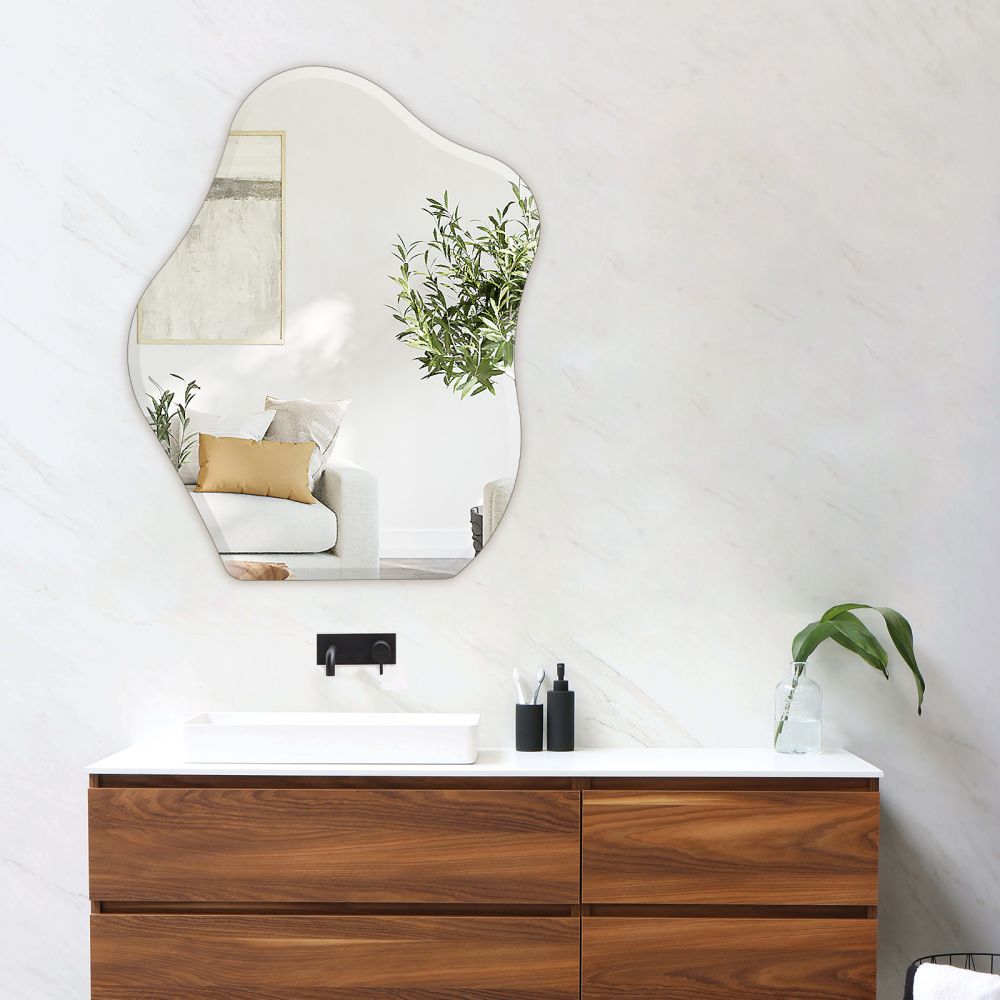 Beveled mirror-cloud