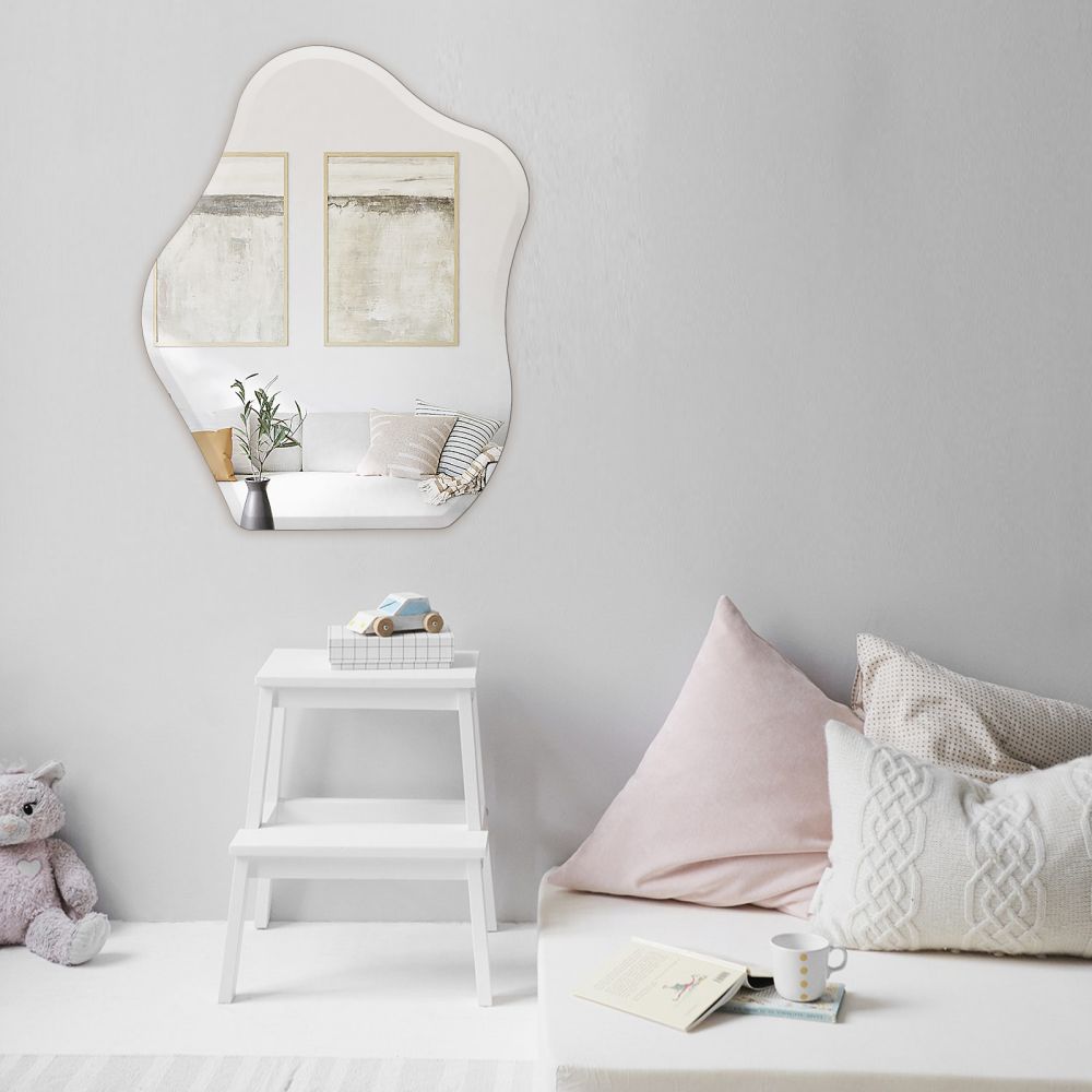 Beveled mirror-cloud