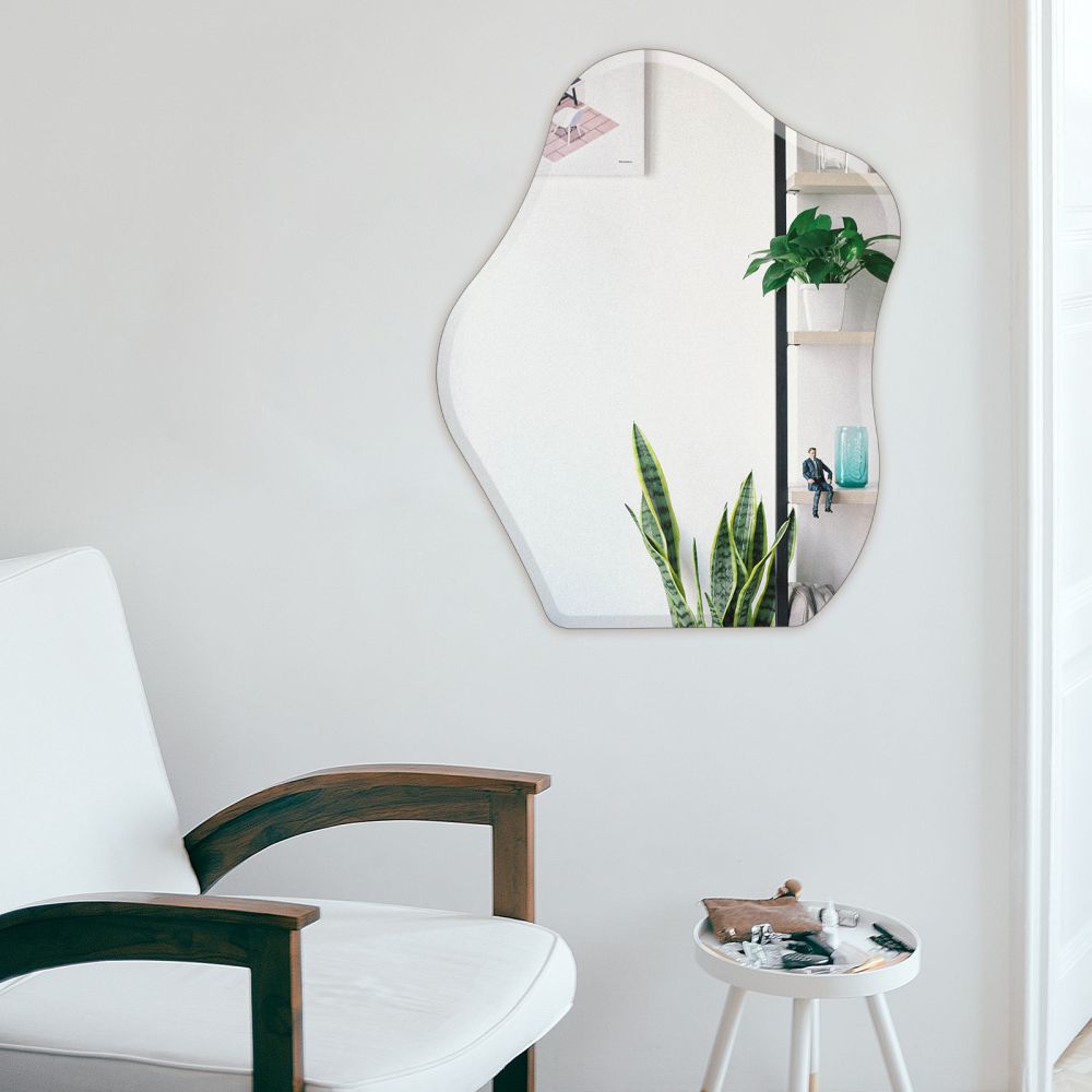 Beveled mirror-cloud